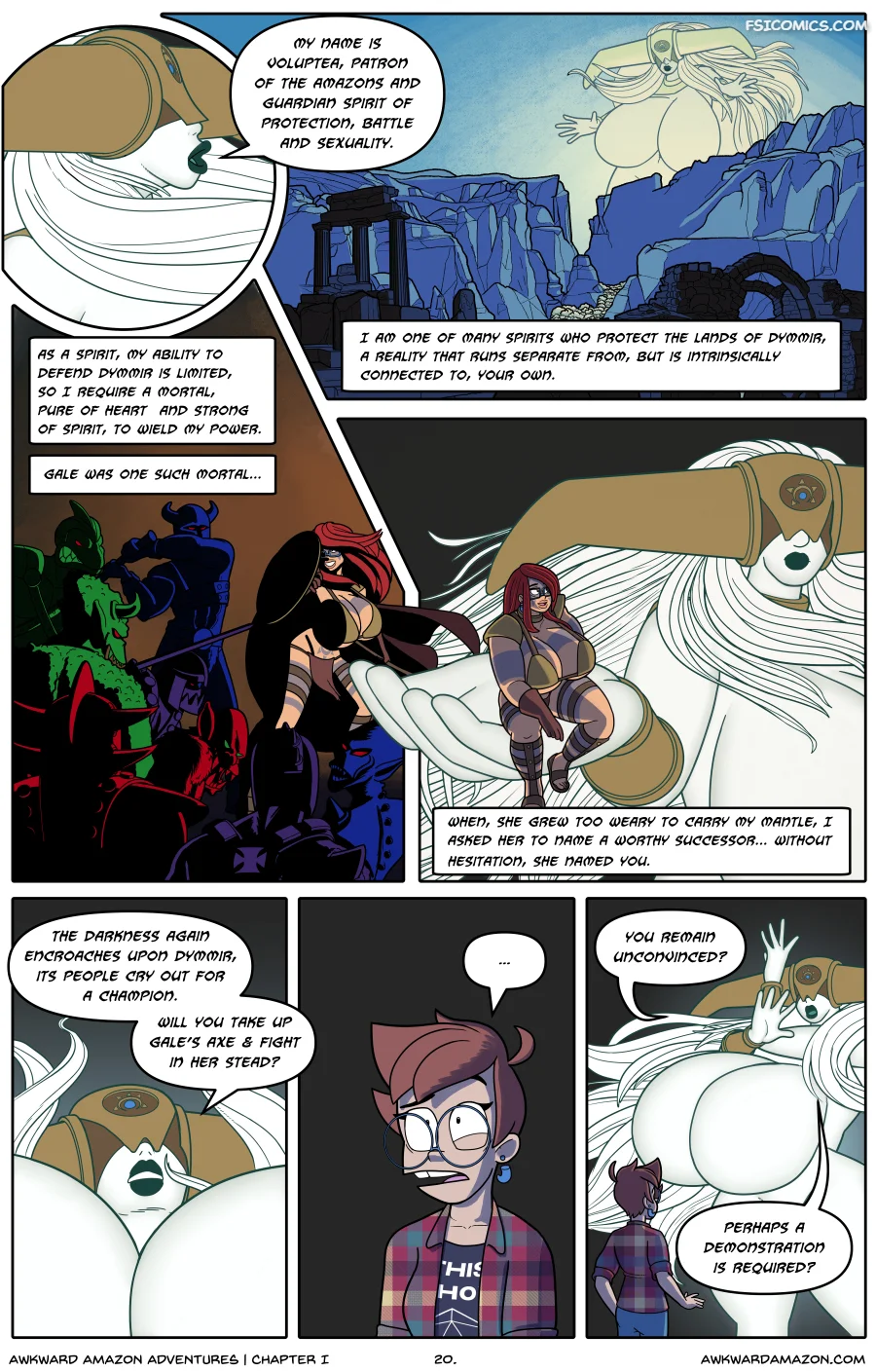 awkward amazon adventures chapter 1 world of dymmir 021 - FSIComics awkward-amazon-adventures-chapter-1-world-of-dymmir-021