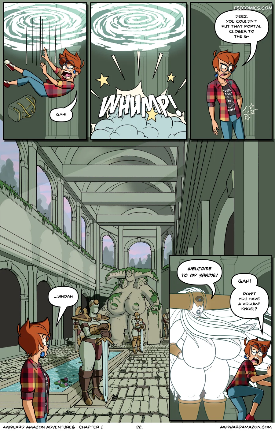 awkward amazon adventures chapter 1 world of dymmir 024 - FSIComics awkward-amazon-adventures-chapter-1-world-of-dymmir-024
