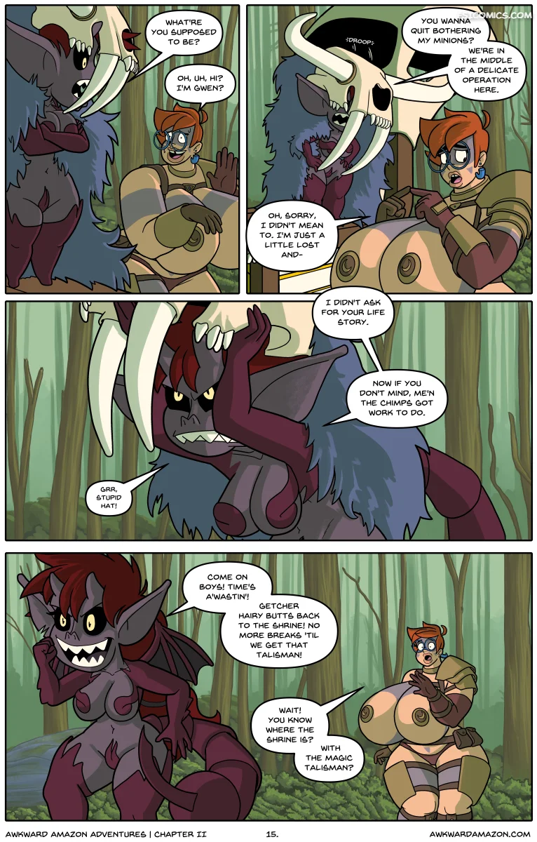 awkward amazon adventures chapter 2 world of dymmir 016 - FSIComics awkward-amazon-adventures-chapter-2-world-of-dymmir-016