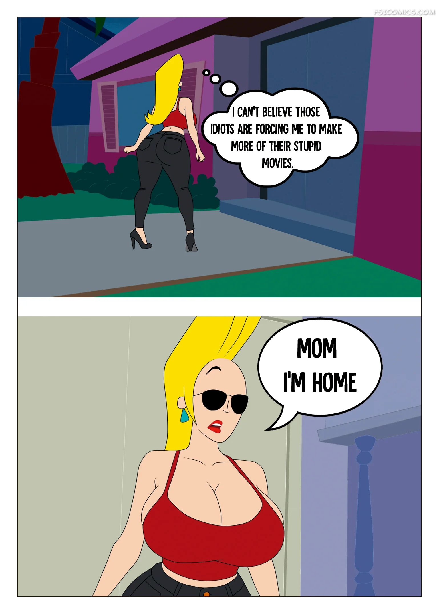 sun beach and a blond 90rookiefan 002 - FSIComics sun-beach-and-a-blond-90rookiefan-002