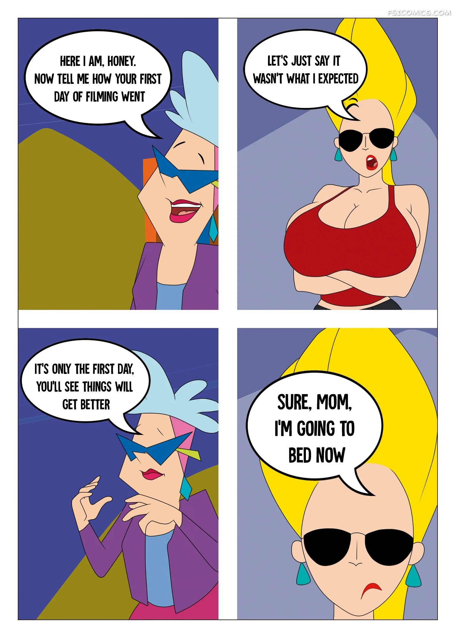 sun beach and a blond 90rookiefan 003 - FSIComics sun-beach-and-a-blond-90rookiefan-003