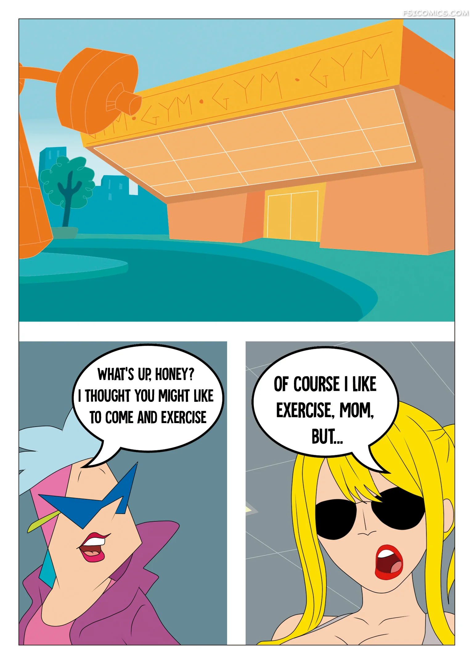 sun beach and a blond 90rookiefan 005 - FSIComics sun-beach-and-a-blond-90rookiefan-005