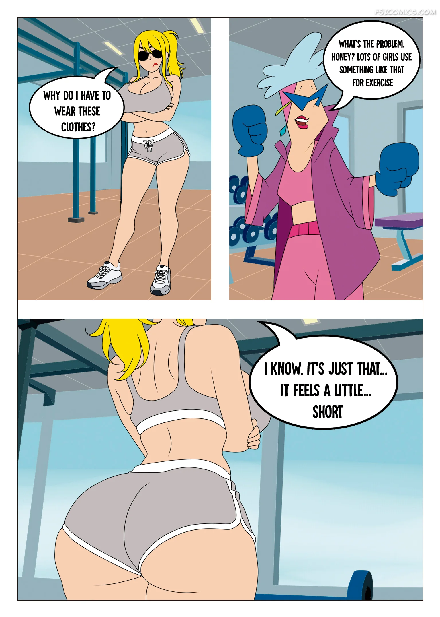 sun beach and a blond 90rookiefan 006 - FSIComics sun-beach-and-a-blond-90rookiefan-006