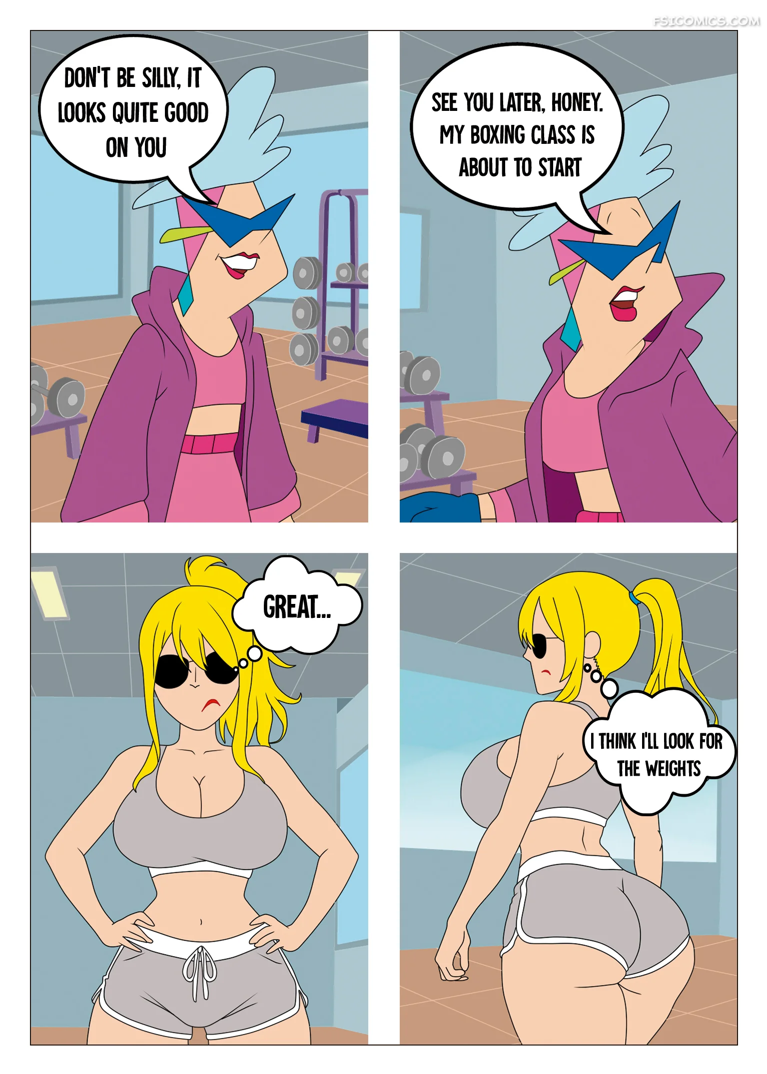 sun beach and a blond 90rookiefan 007 - FSIComics sun-beach-and-a-blond-90rookiefan-007