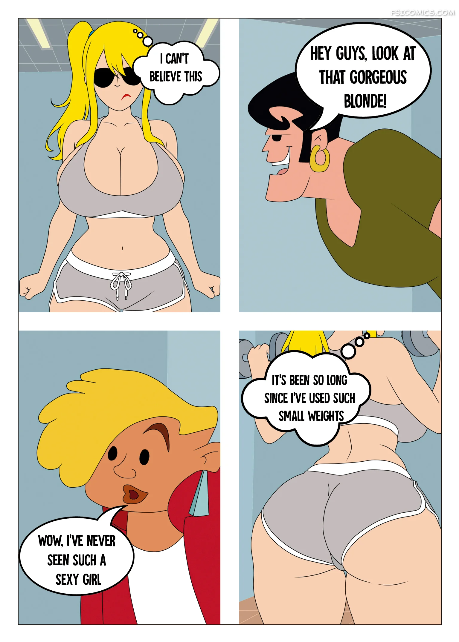 sun beach and a blond 90rookiefan 009 - FSIComics sun-beach-and-a-blond-90rookiefan-009