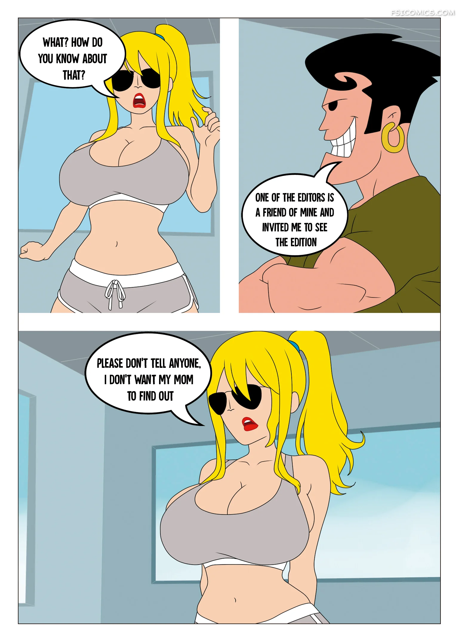 sun beach and a blond 90rookiefan 013 - FSIComics sun-beach-and-a-blond-90rookiefan-013