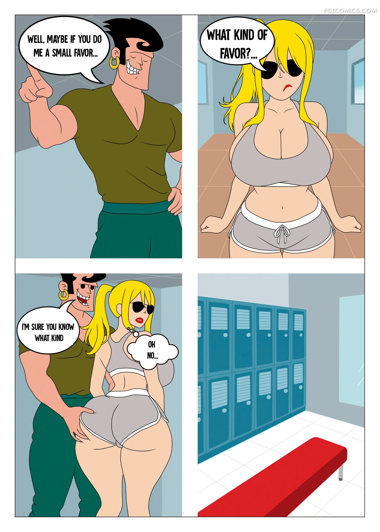 sun beach and a blond 90rookiefan 014 - FSIComics sun-beach-and-a-blond-90rookiefan-014