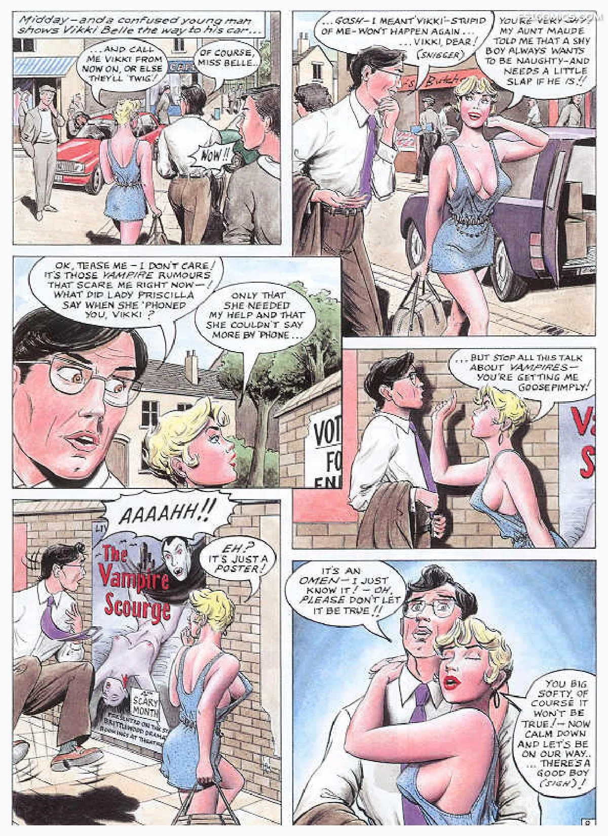 a saucy vikki belle romp the lady and the vampire colin murray 008 - FSIComics a-saucy-vikki-belle-romp-the-lady-and-the-vampire-colin-murray-008