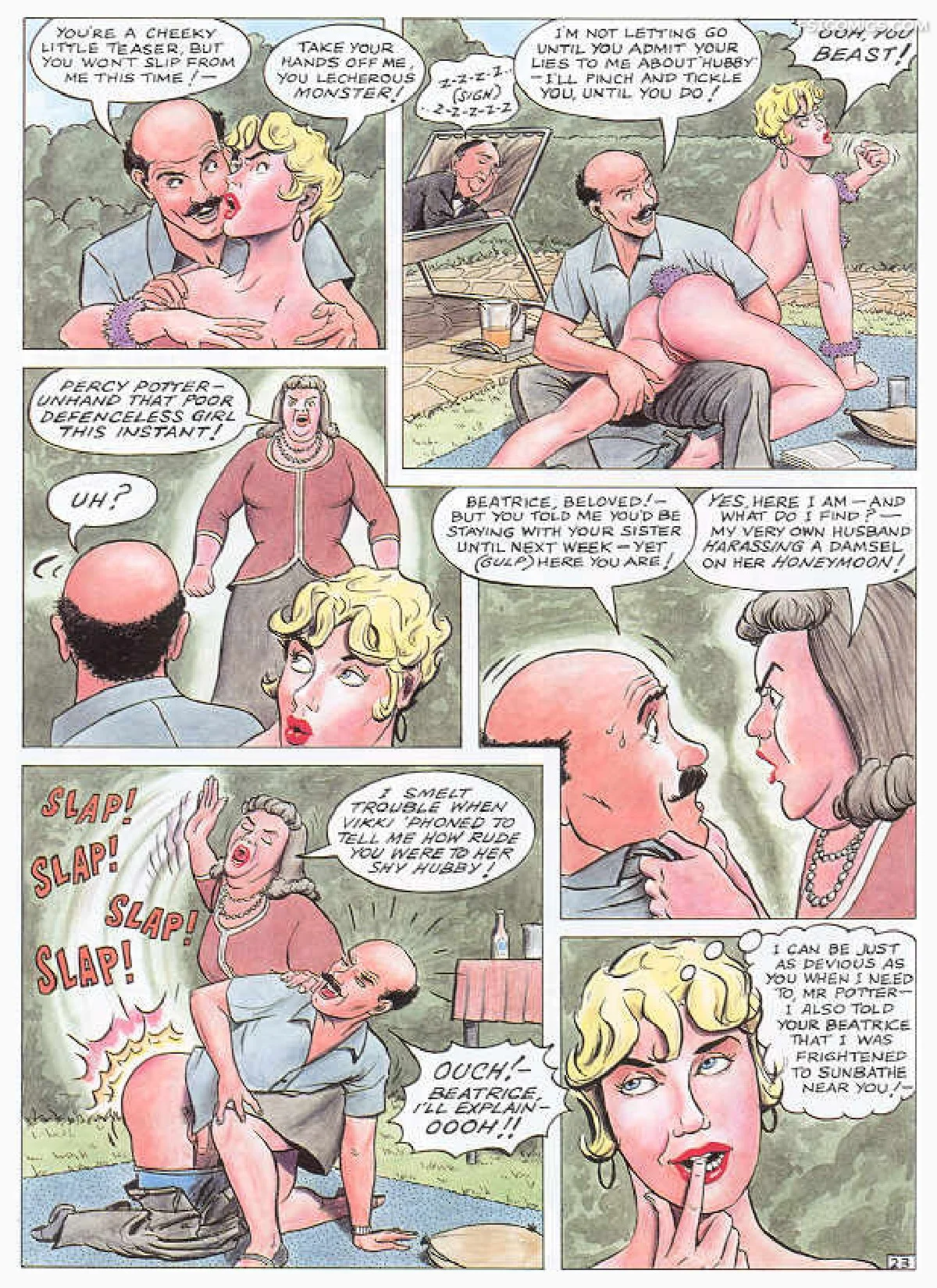 a saucy vikki belle romp the lady and the vampire colin murray 023 - FSIComics a-saucy-vikki-belle-romp-the-lady-and-the-vampire-colin-murray-023