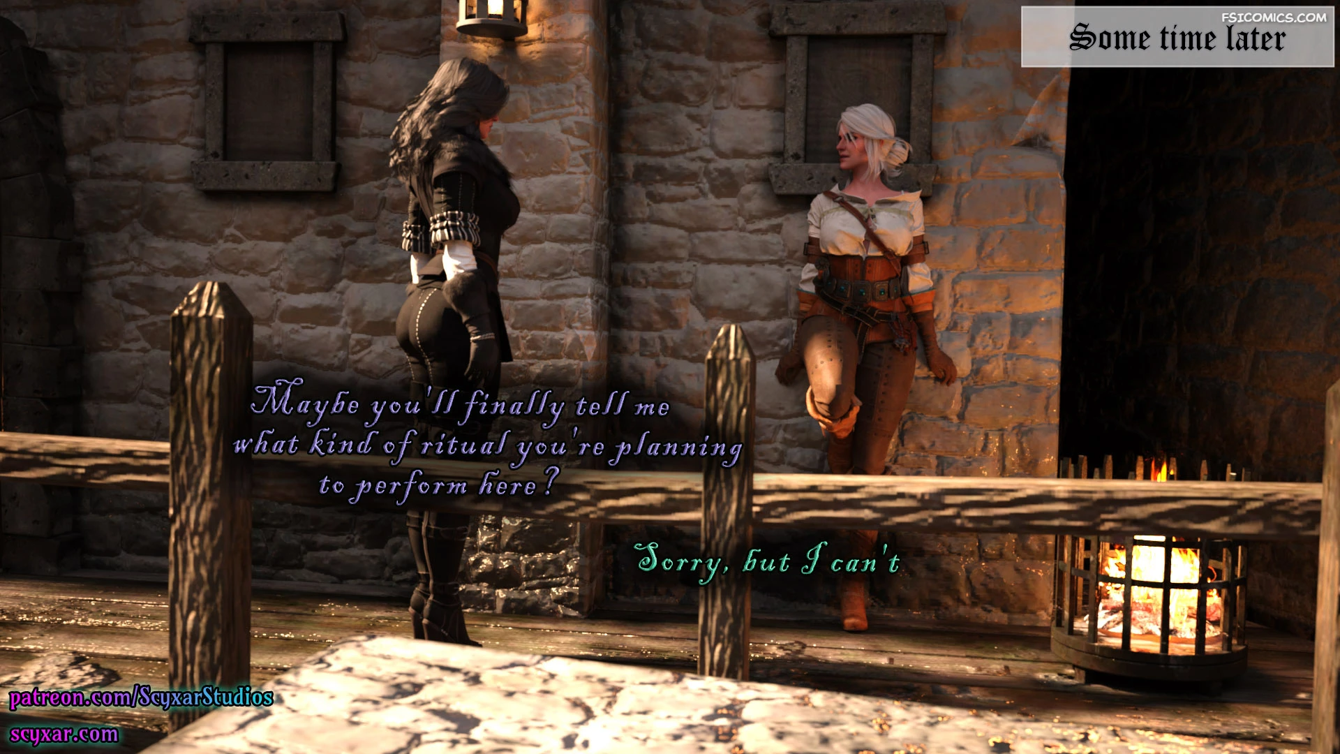 card-debt-geralts-transformation-into-yennefer-chapter-7-geralts-path-scyxar-studios-011
