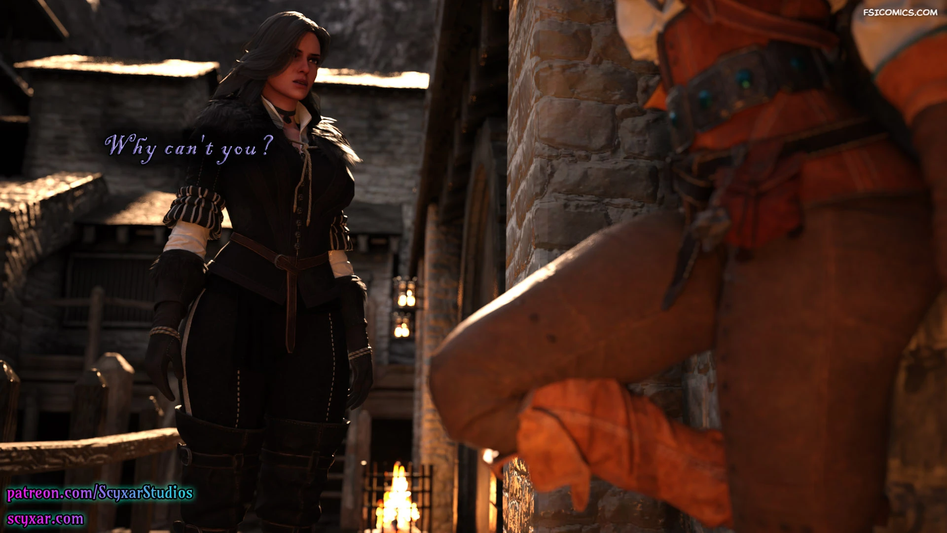card-debt-geralts-transformation-into-yennefer-chapter-7-geralts-path-scyxar-studios-012