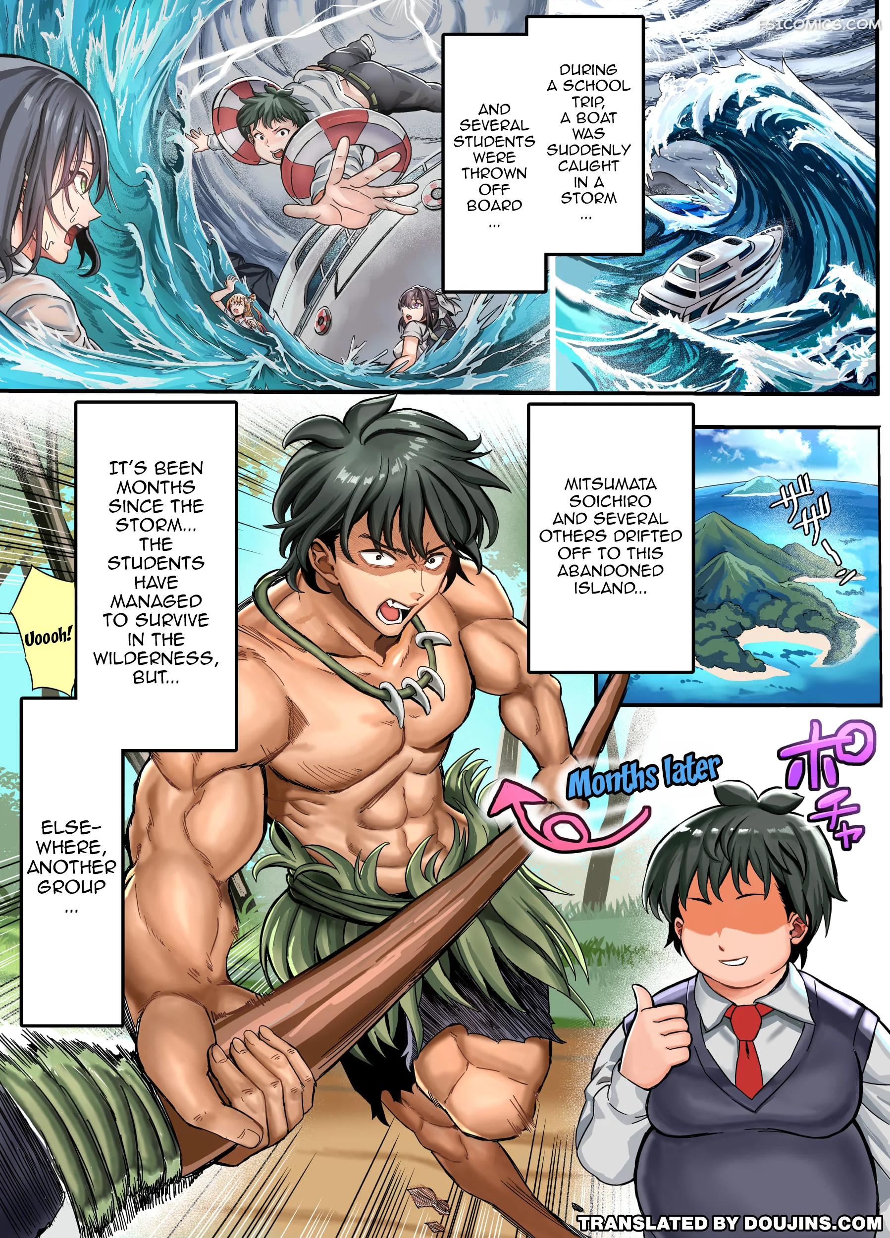 deserted island castaway harem chapter 2 houhokekiyo 004 - FSIComics deserted-island-castaway-harem-chapter-2-houhokekiyo-004