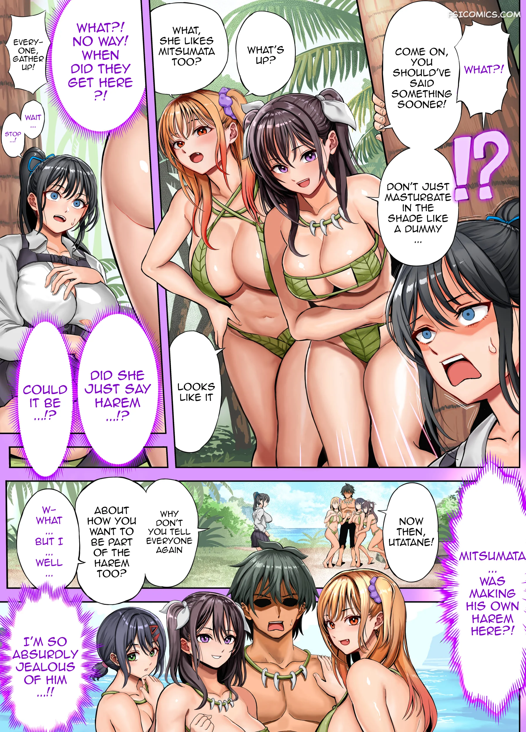 deserted island castaway harem chapter 2 houhokekiyo 036 - FSIComics deserted-island-castaway-harem-chapter-2-houhokekiyo-036
