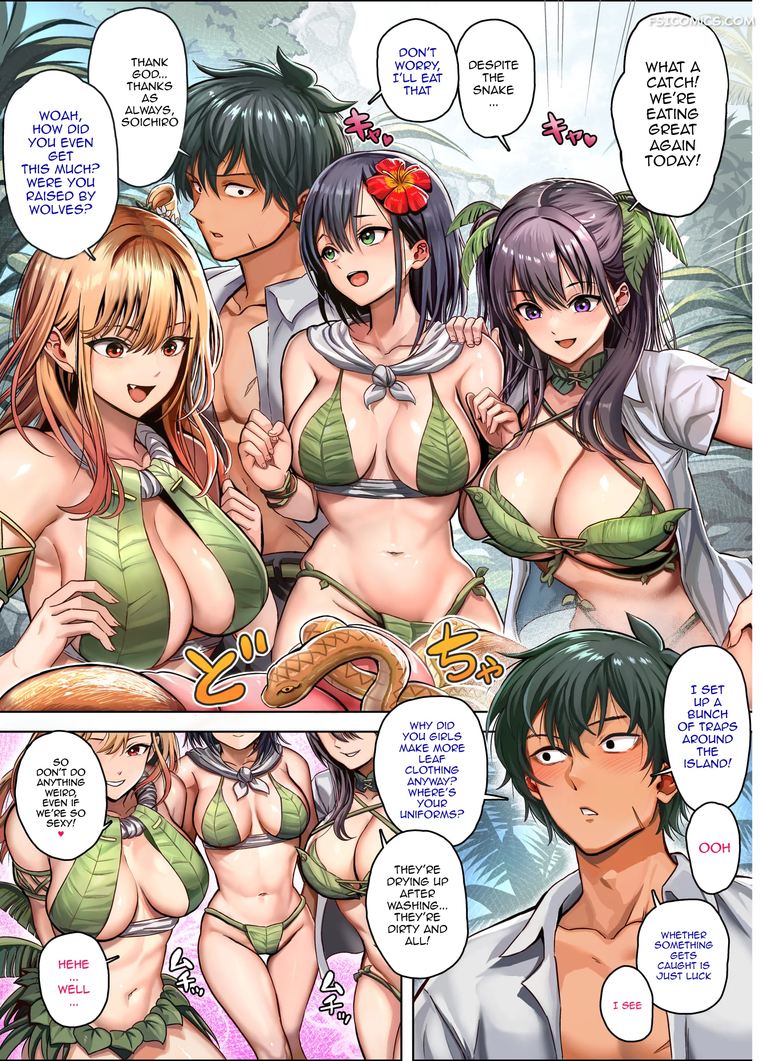 deserted island castaway harem houhokekiyo 007 - FSIComics deserted-island-castaway-harem-houhokekiyo-007