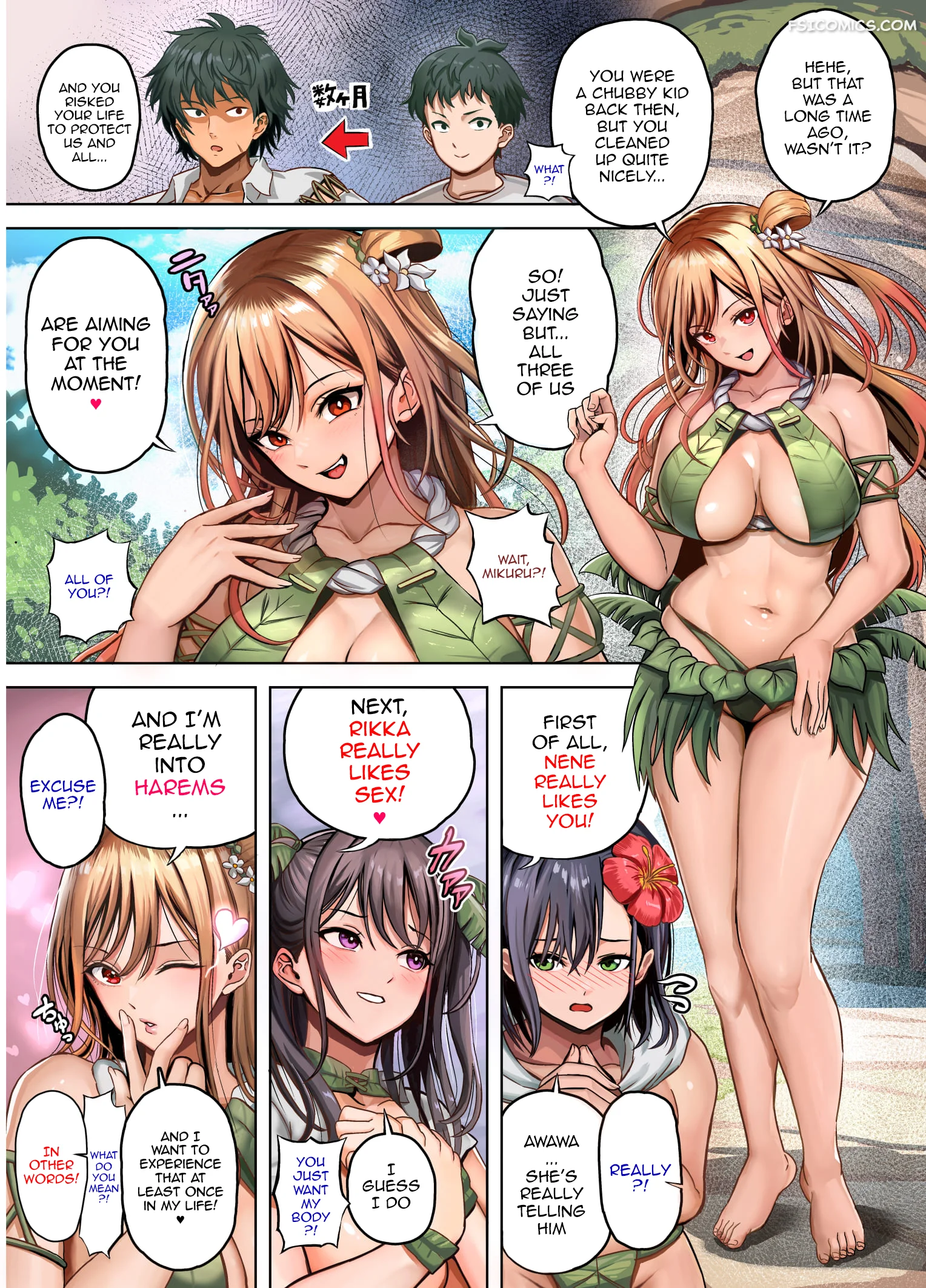 deserted island castaway harem houhokekiyo 010 - FSIComics deserted-island-castaway-harem-houhokekiyo-010
