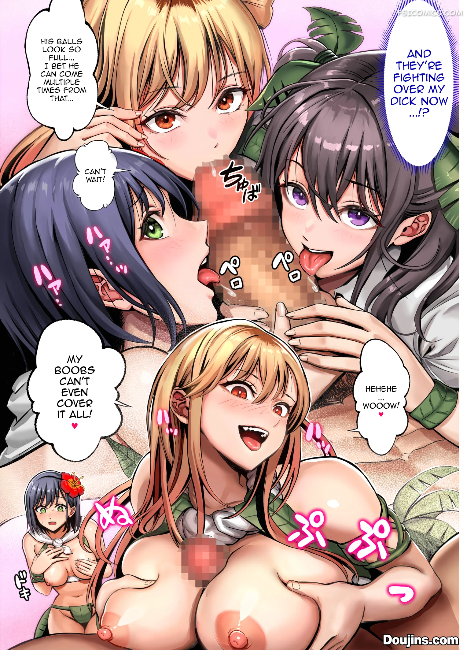 deserted island castaway harem houhokekiyo 017 - FSIComics deserted-island-castaway-harem-houhokekiyo-017