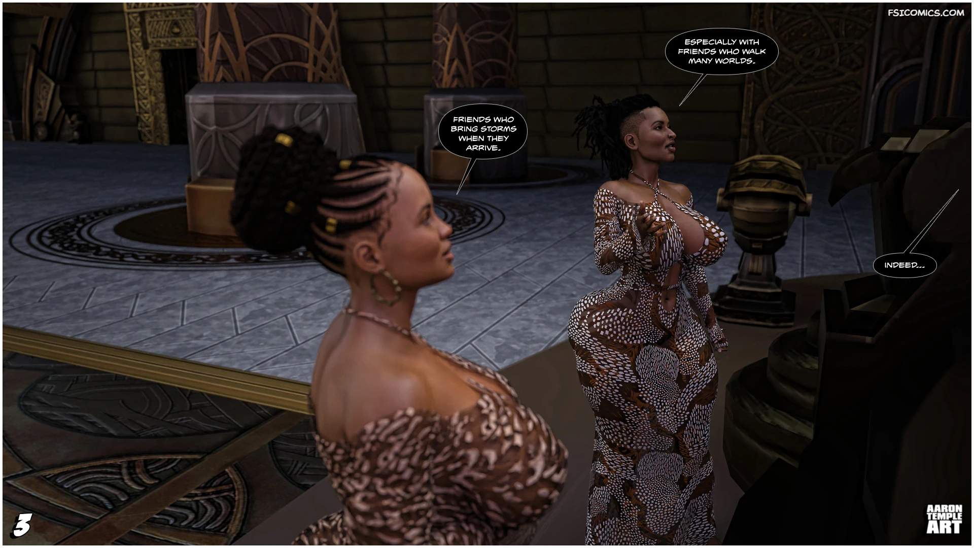 lust in wakanda chapter 4 aarontempleart 004 - FSIComics lust-in-wakanda-chapter-4-aarontempleart-004