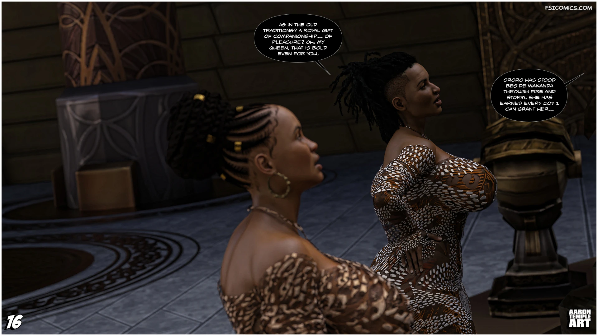 lust in wakanda chapter 4 aarontempleart 017 - FSIComics lust-in-wakanda-chapter-4-aarontempleart-017