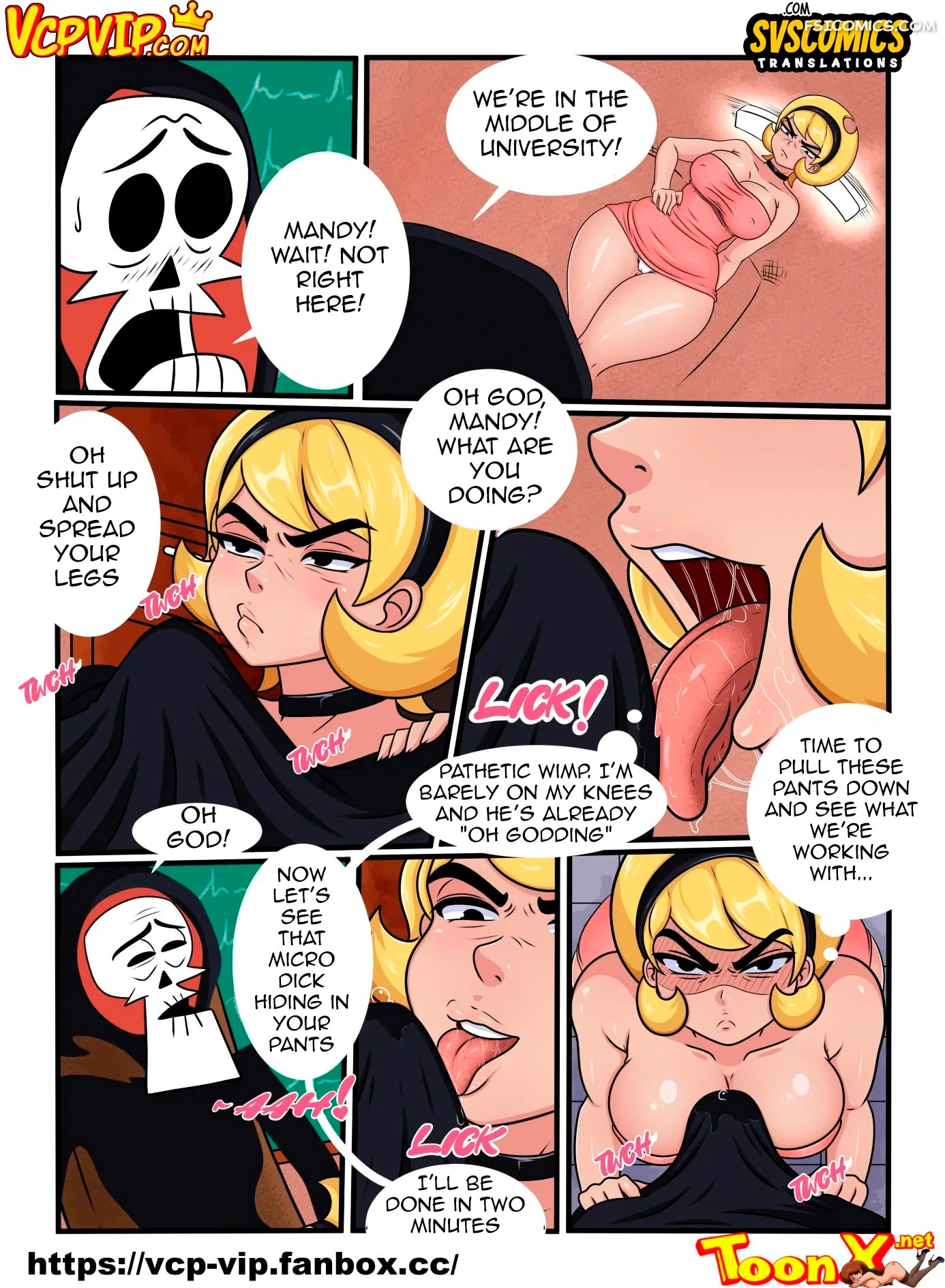 the grim classes of mandy team cronostik 006 - FSIComics the grim classes of mandy team cronostik 006 - FSIComics