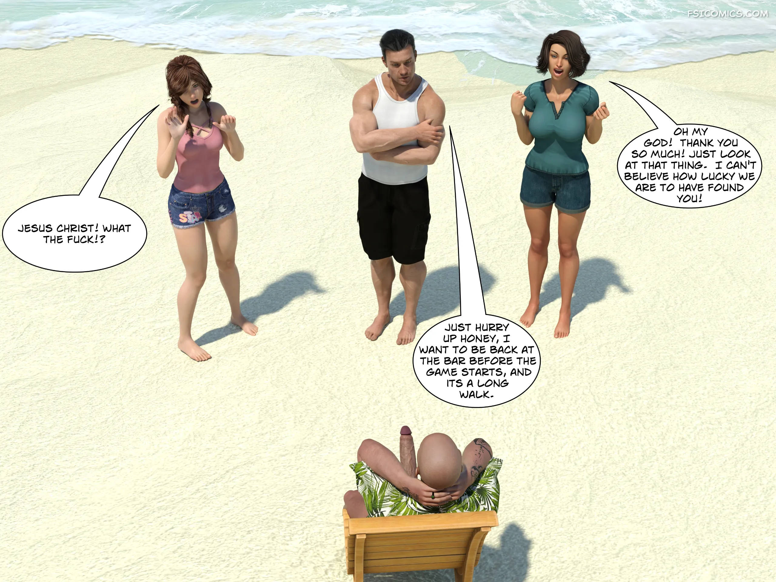 weekend at the beach chapter 2 thirst zeeall 005 - FSIComics weekend-at-the-beach-chapter-2-thirst-zeeall-005