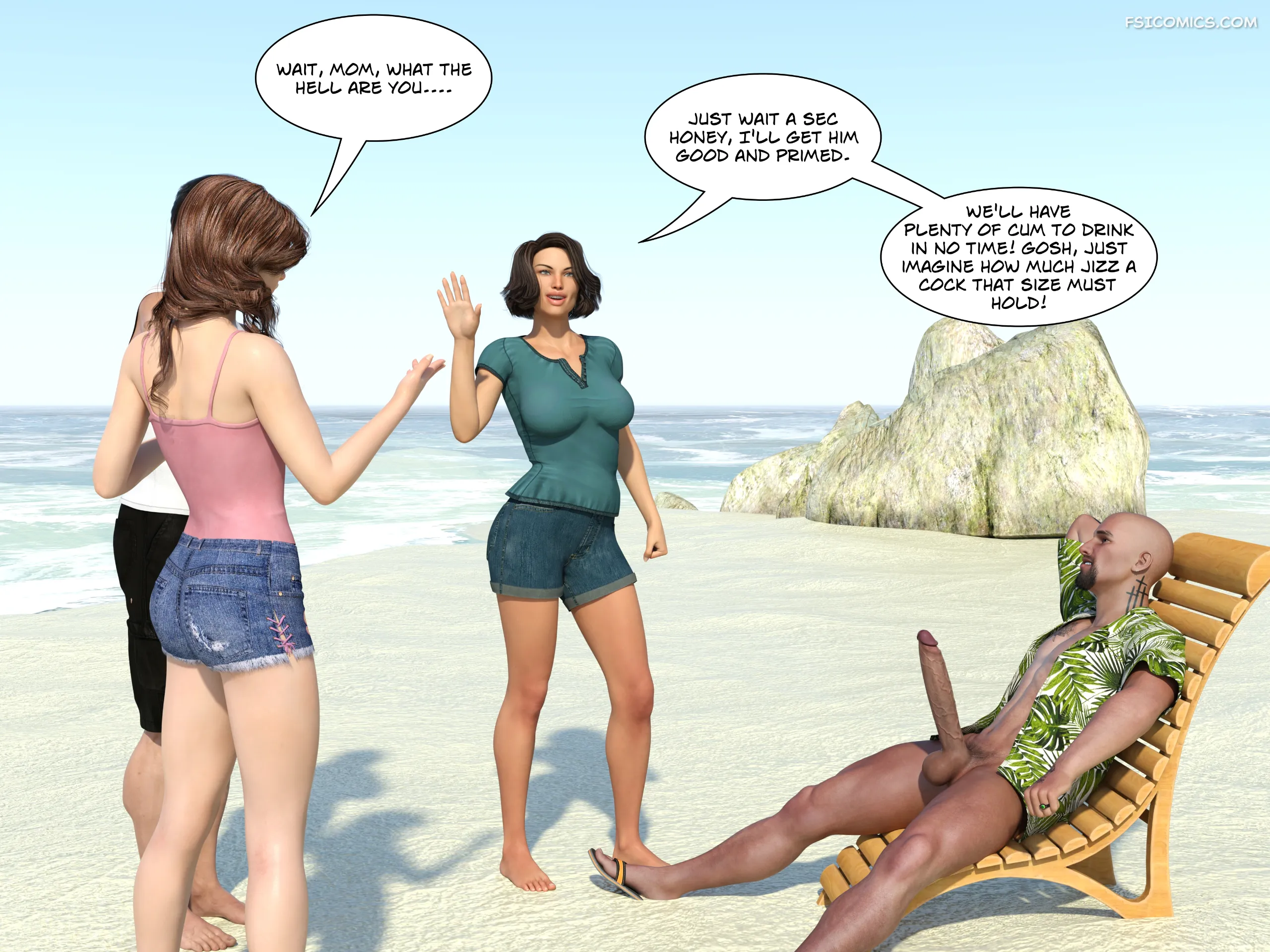 weekend at the beach chapter 2 thirst zeeall 006 - FSIComics weekend-at-the-beach-chapter-2-thirst-zeeall-006