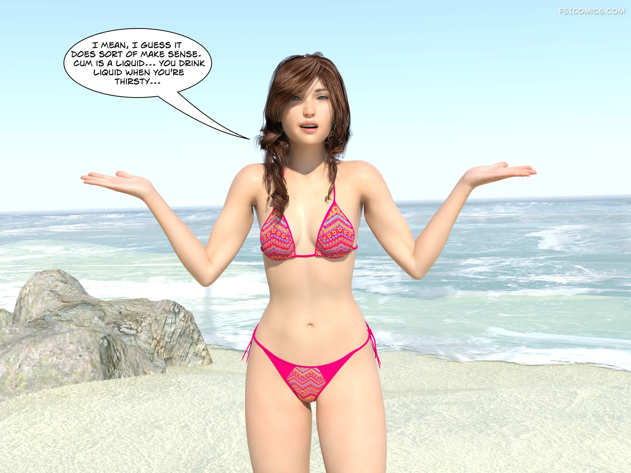 weekend at the beach chapter 2 thirst zeeall 014 - FSIComics weekend-at-the-beach-chapter-2-thirst-zeeall-014