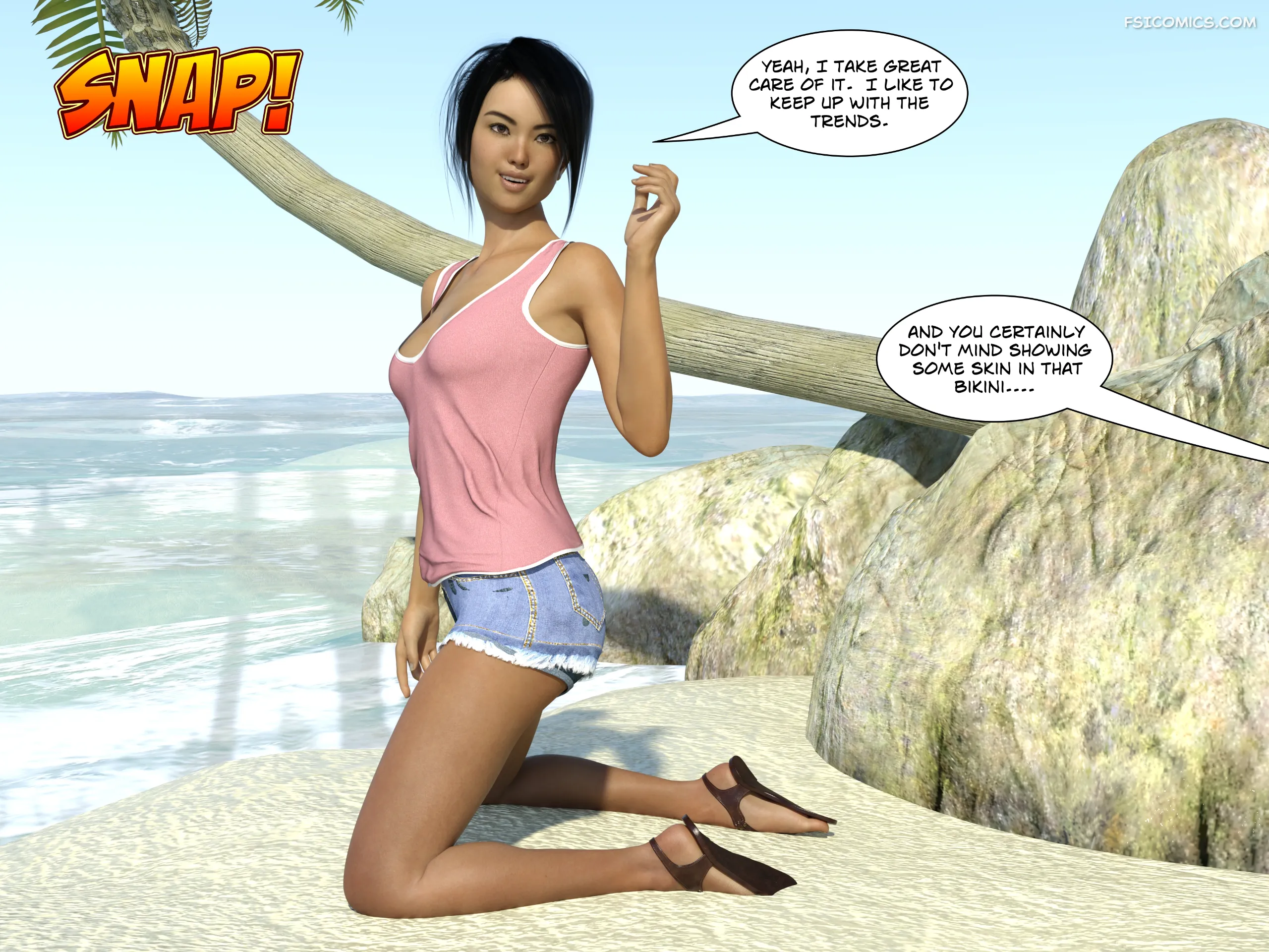 weekend at the beach chapter 3 glamor shots zeeall 010 - FSIComics weekend-at-the-beach-chapter-3-glamor-shots-zeeall-010