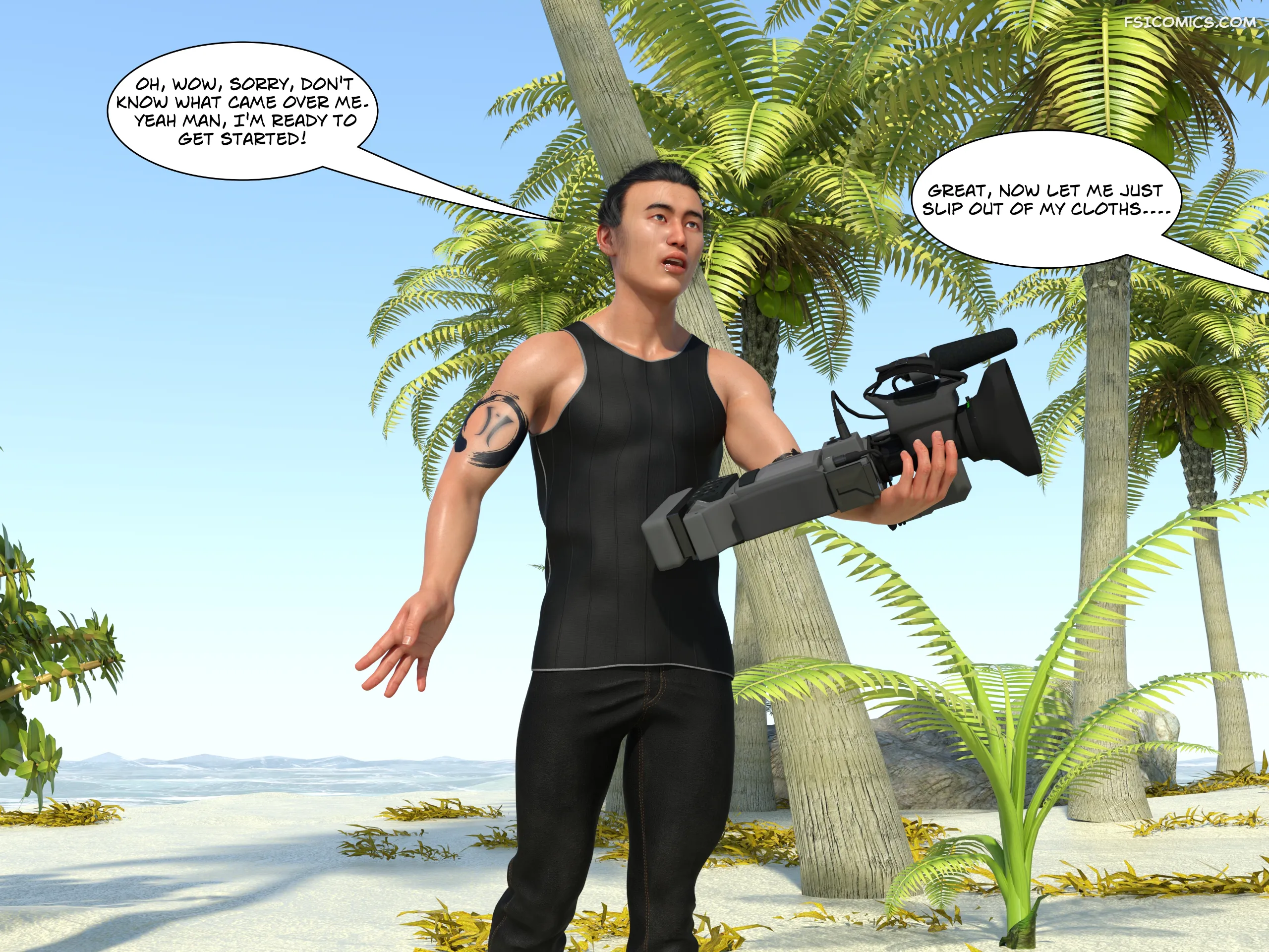 weekend at the beach chapter 3 glamor shots zeeall 018 - FSIComics weekend-at-the-beach-chapter-3-glamor-shots-zeeall-018
