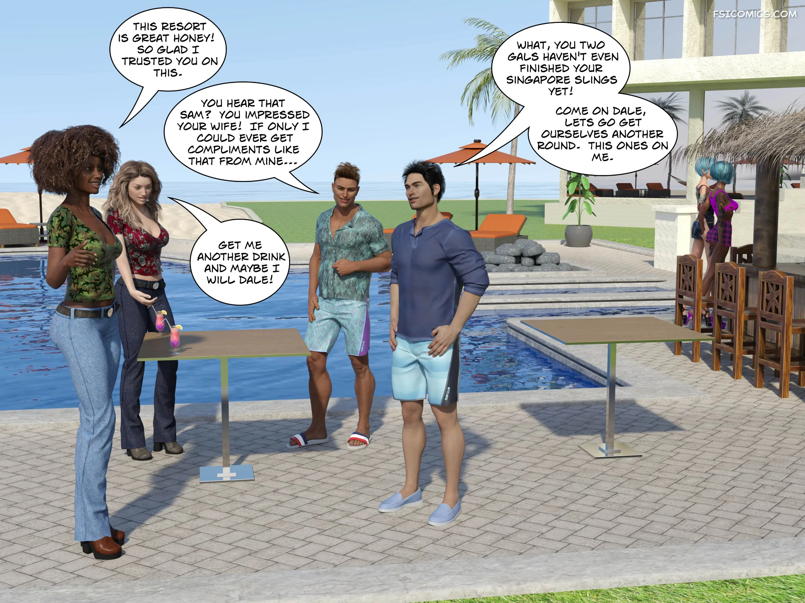 weekend at the beach chapter 5 a stiff drink zeeall 010 - FSIComics weekend-at-the-beach-chapter-5-a-stiff-drink-zeeall-010