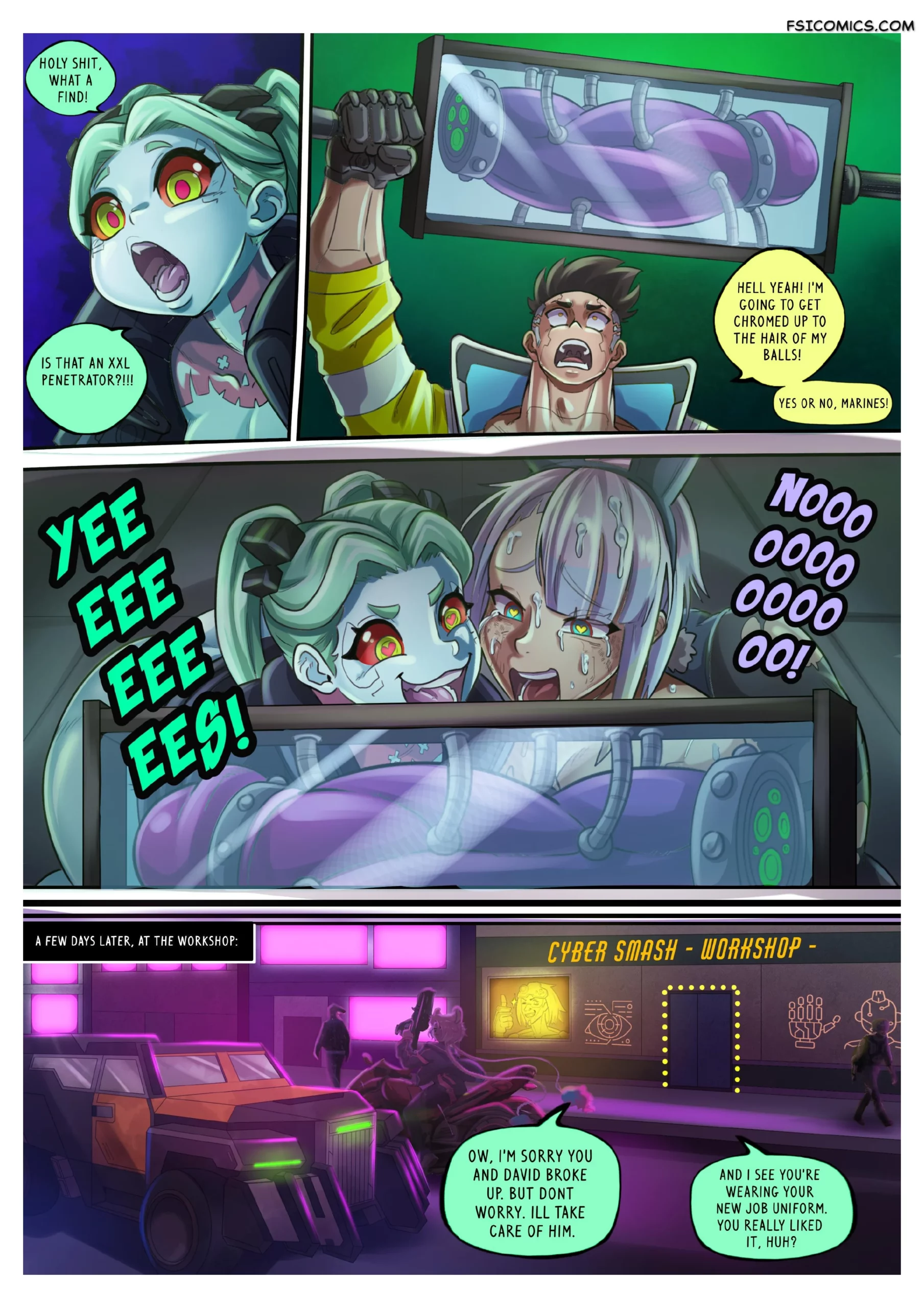 cyberlust a cyberpunk parody comic fatal fire studios 019 scaled - FSIComics
