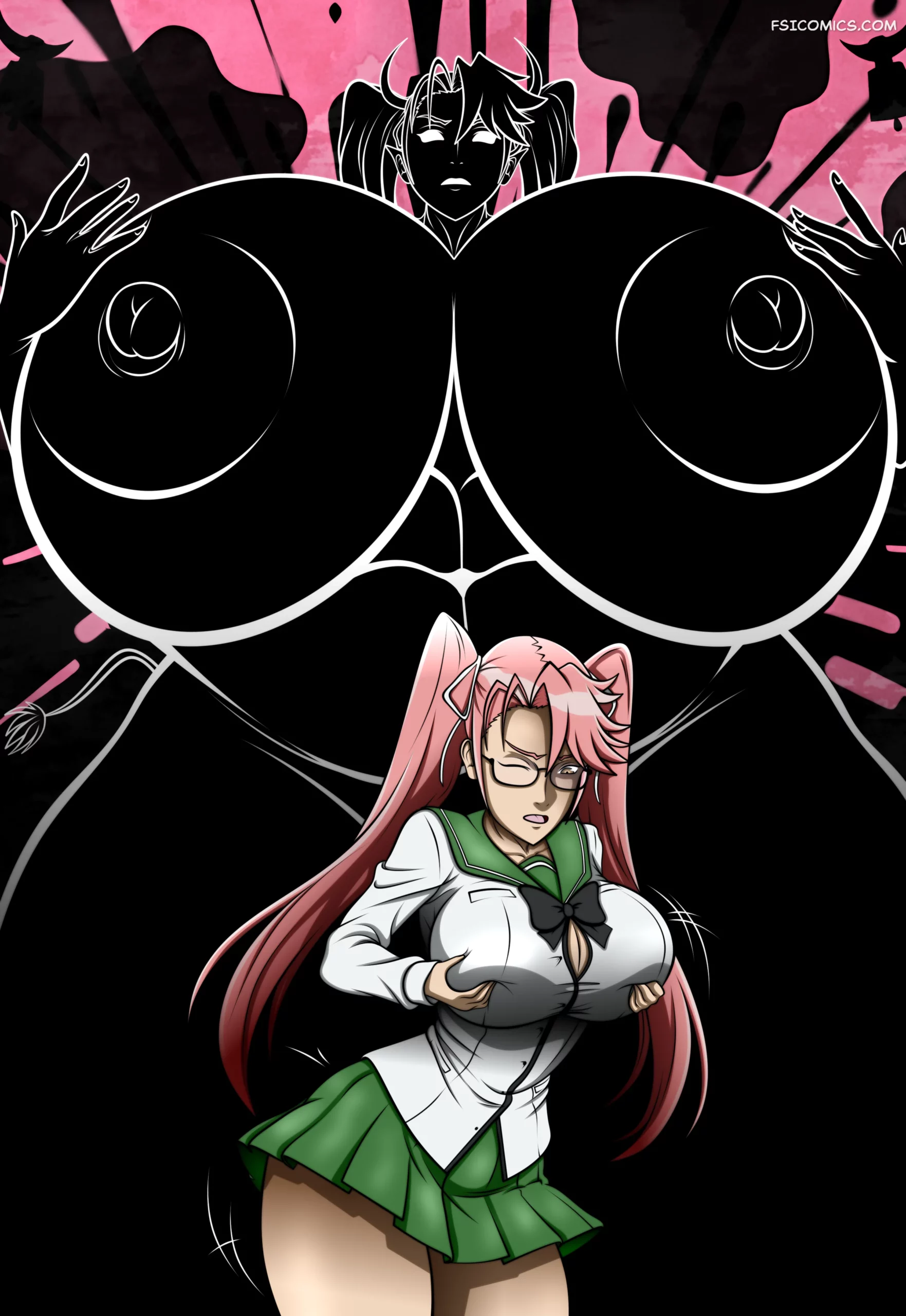 highschool of the dead takacowfication curvydrawings 020 scaled - FSIComics