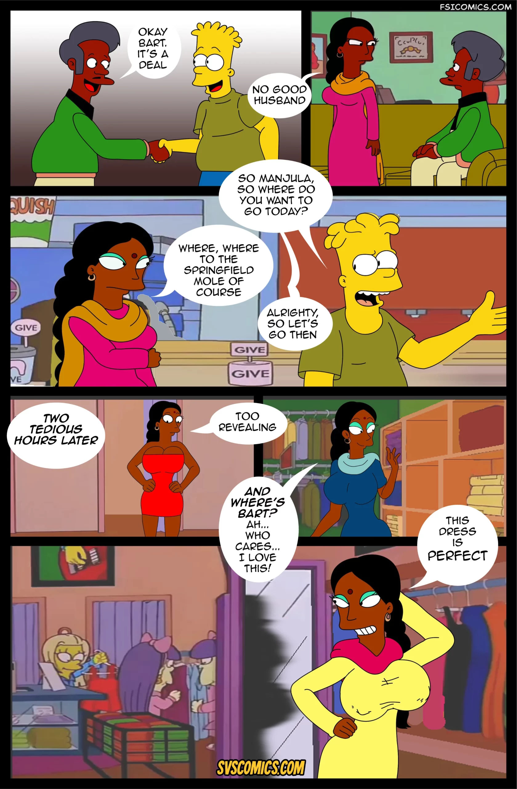 manjulas little secret the simpsons 004 scaled - FSIComics manjulas little secret the simpsons 004 scaled - FSIComics
