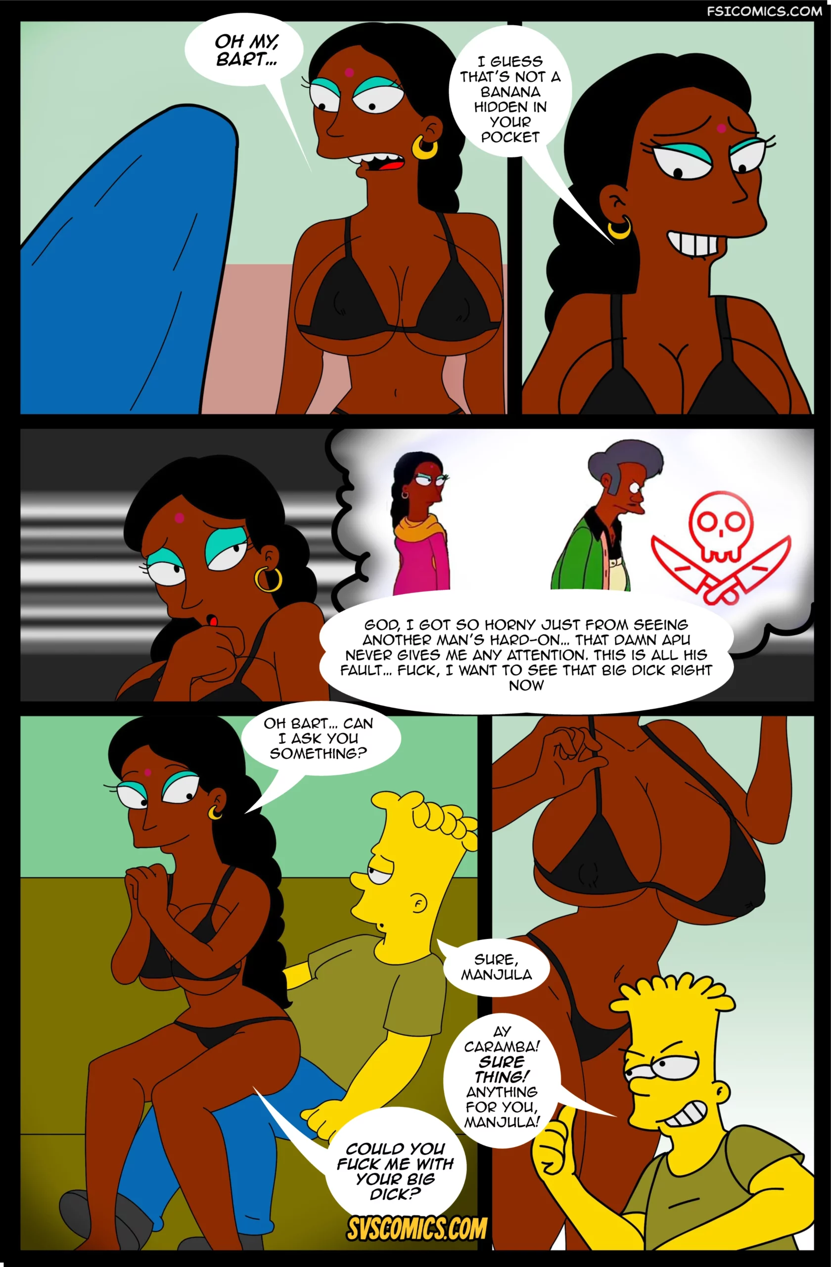 manjulas little secret the simpsons 007 scaled - FSIComics manjulas little secret the simpsons 007 scaled - FSIComics