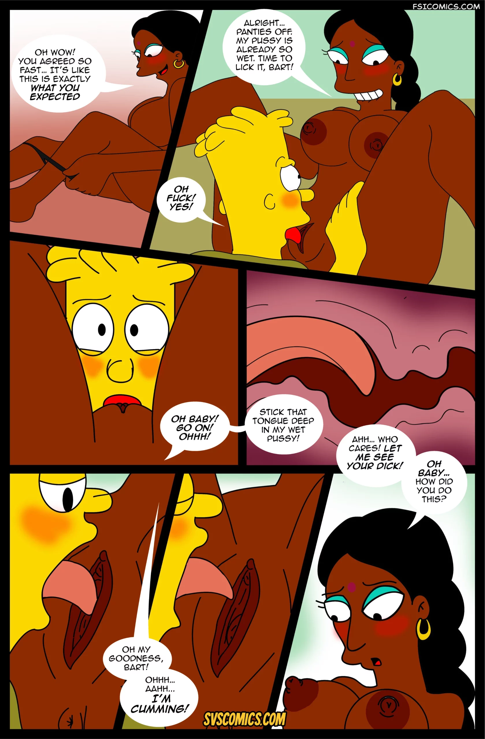 manjulas little secret the simpsons 008 scaled - FSIComics manjulas little secret the simpsons 008 scaled - FSIComics