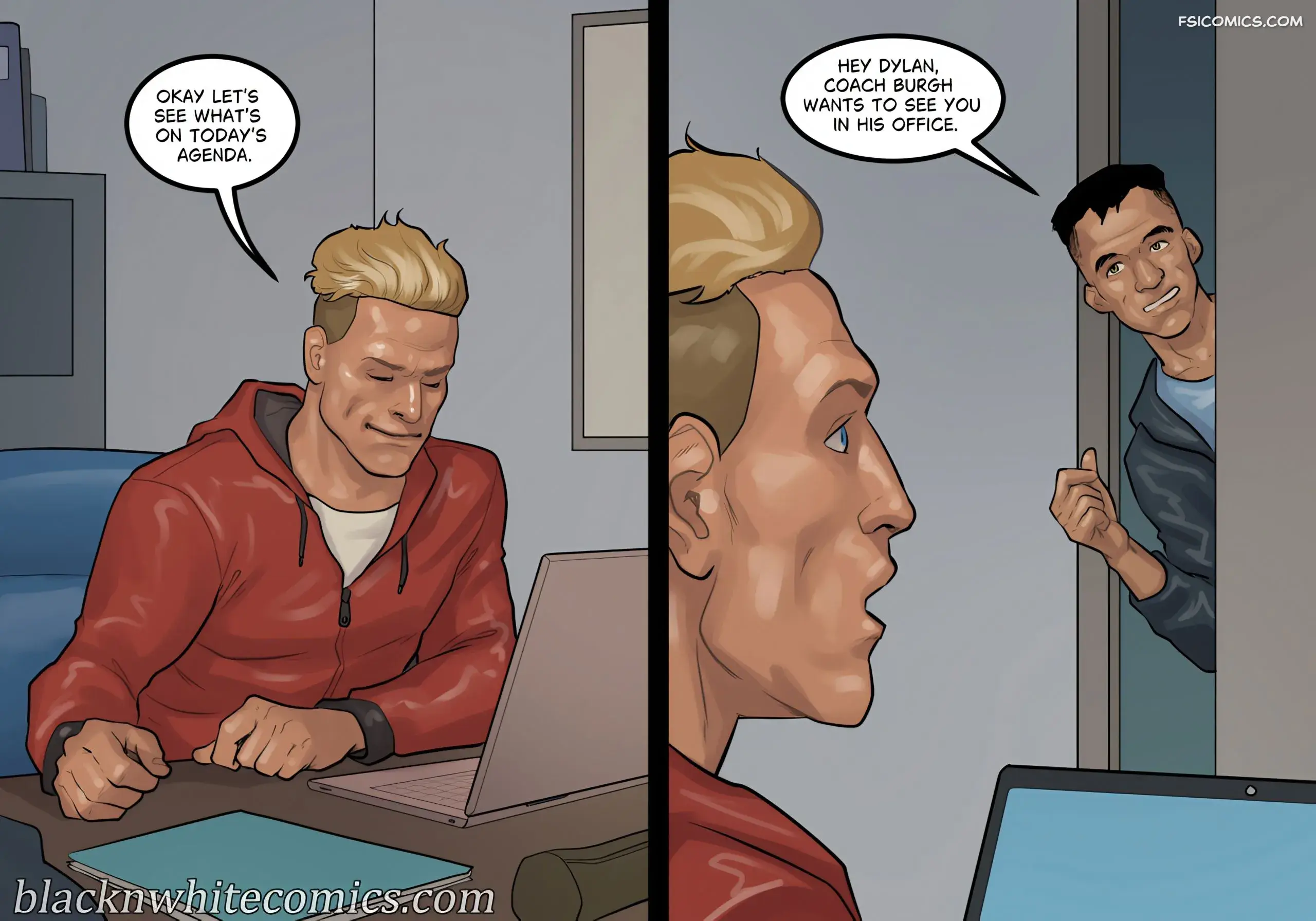the recruit blacknwhitecomics 002 - FSIComics the-recruit-blacknwhitecomics-002