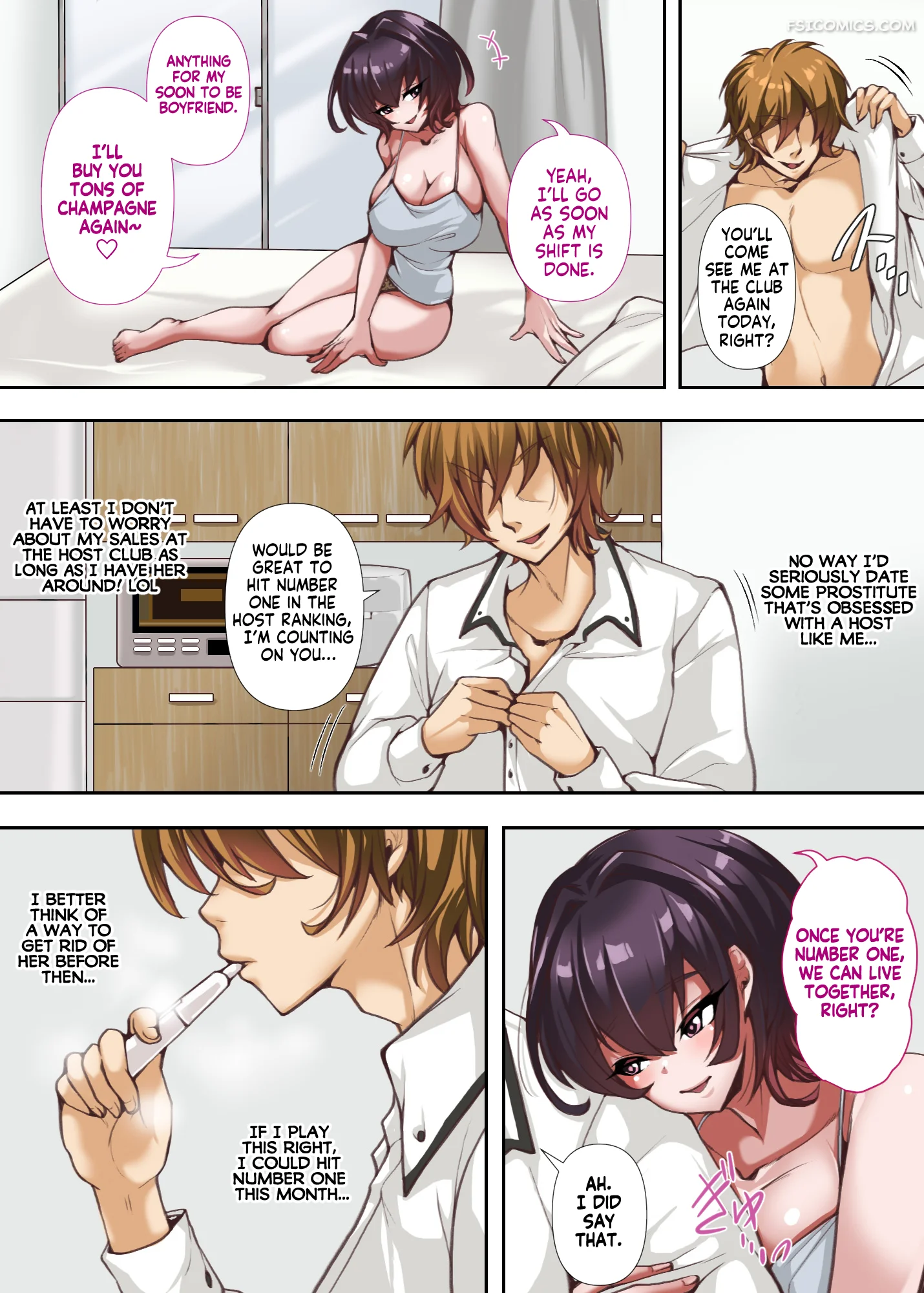 this bratty prostitute was easy to break mitsumitsu niku 004 - FSIComics