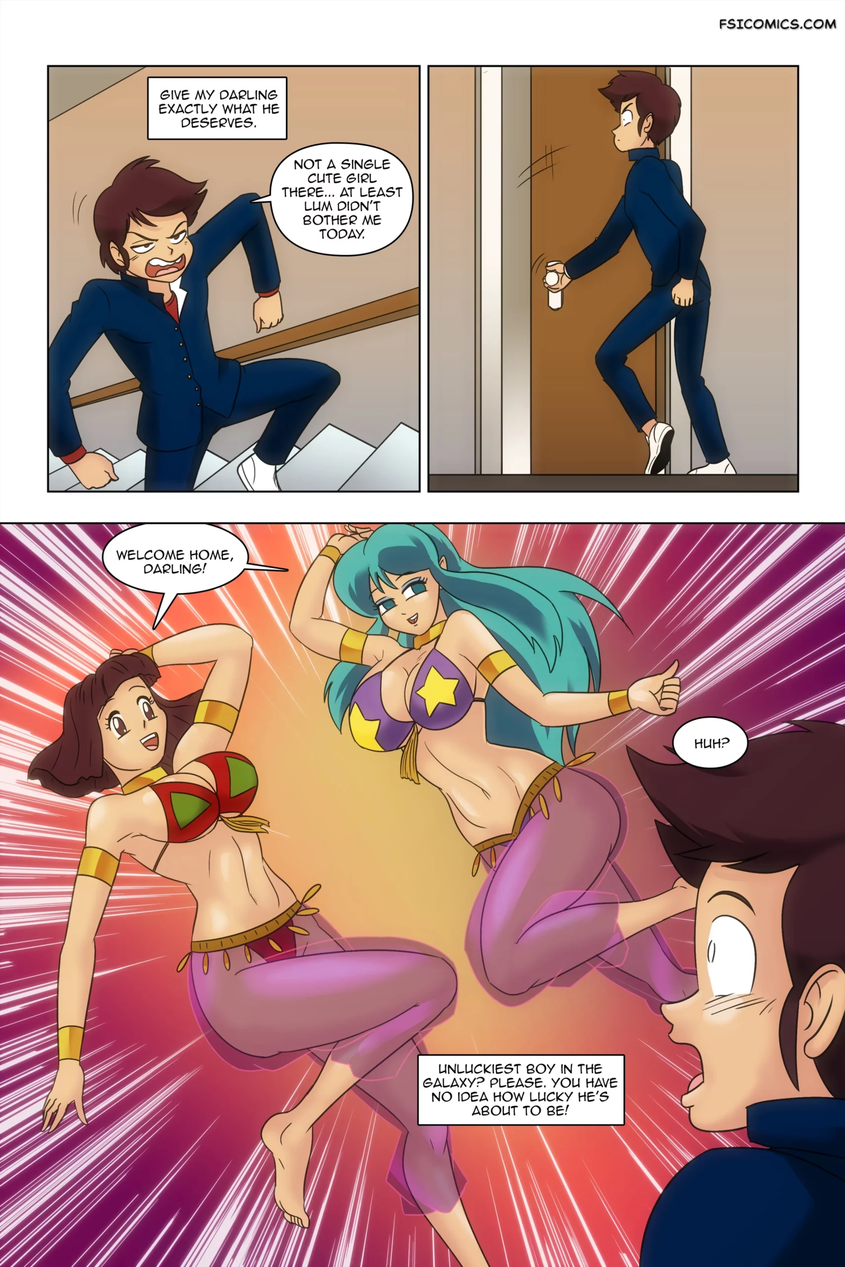 urusei yatsura harem comic wadevezecha 010 scaled - FSIComics