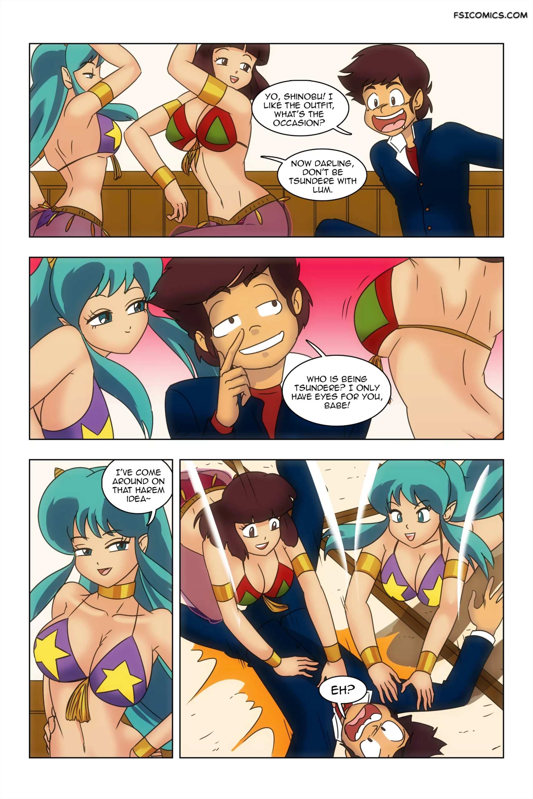 urusei yatsura harem comic wadevezecha 011 scaled - FSIComics
