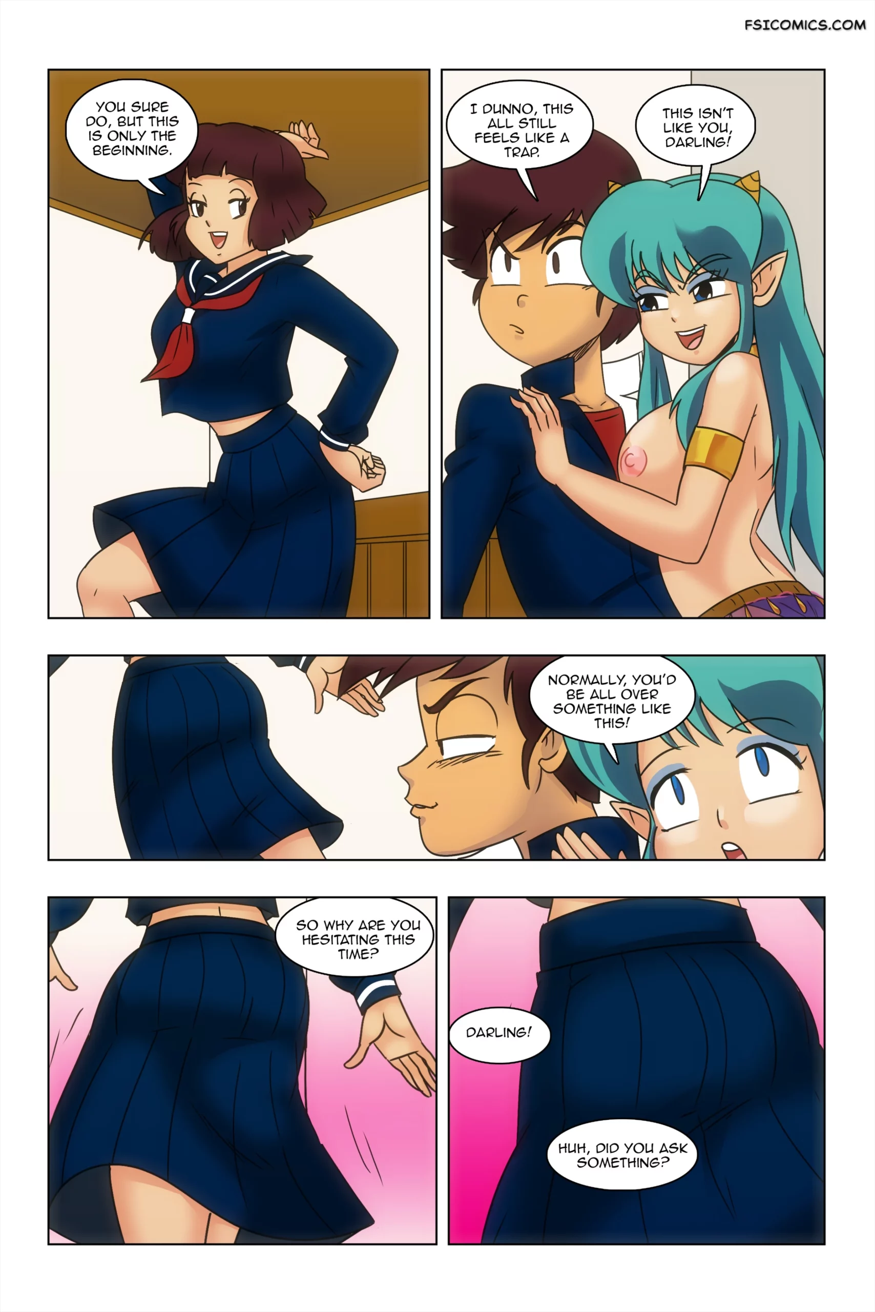 urusei yatsura harem comic wadevezecha 015 scaled - FSIComics