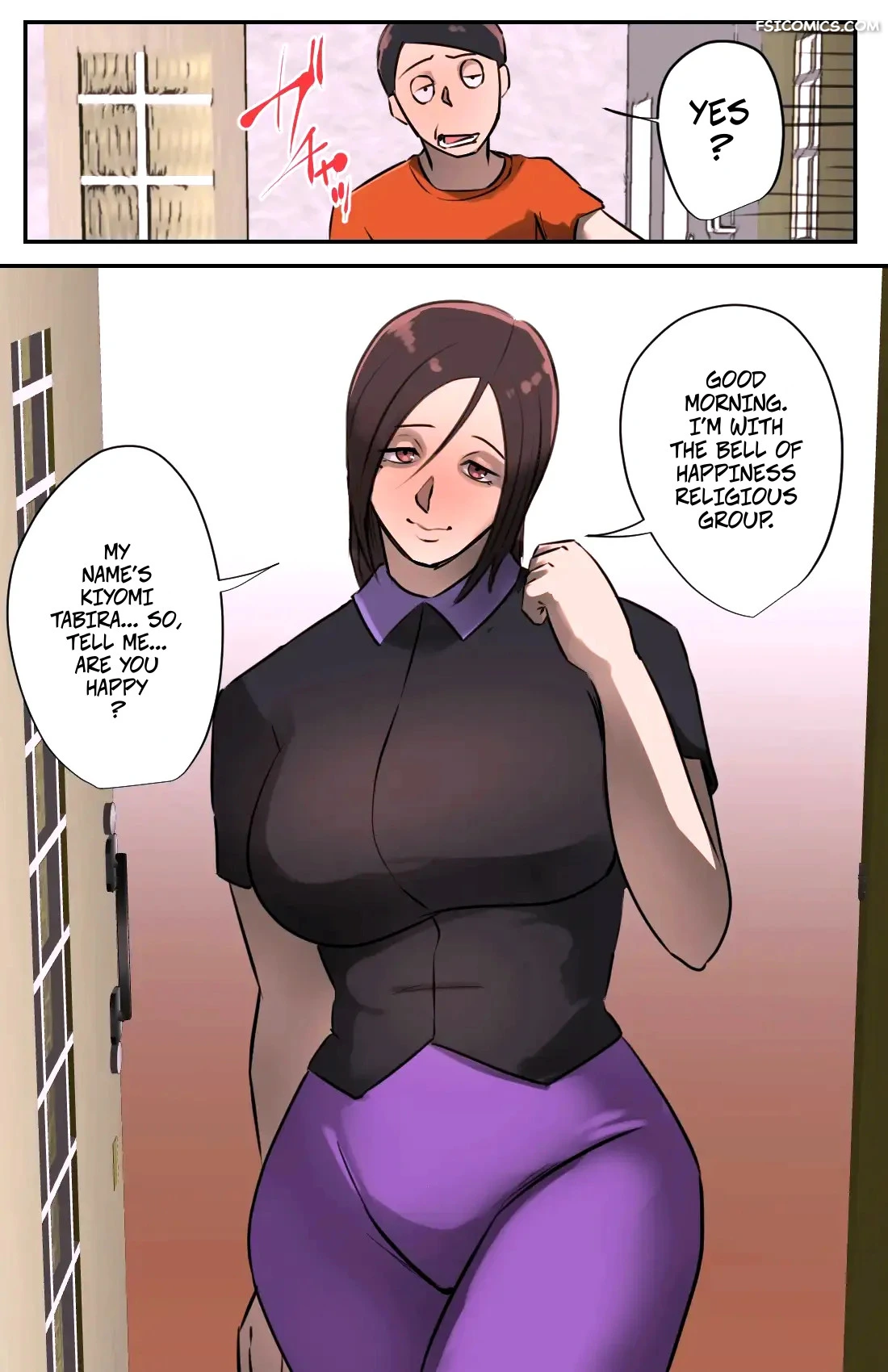 a saleswoman interrupted me while i was jerking off chotto b sen 004 - FSIComics