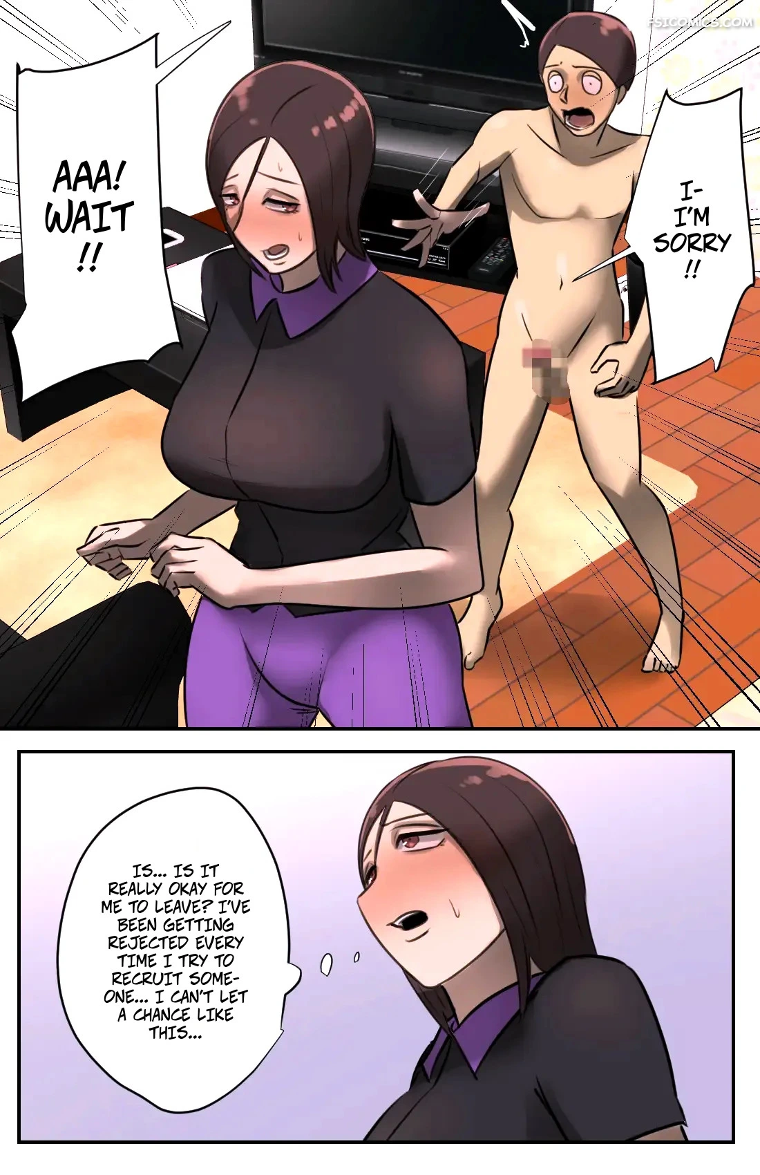 a saleswoman interrupted me while i was jerking off chotto b sen 013 - FSIComics a saleswoman interrupted me while i was jerking off chotto b sen 013 - FSIComics