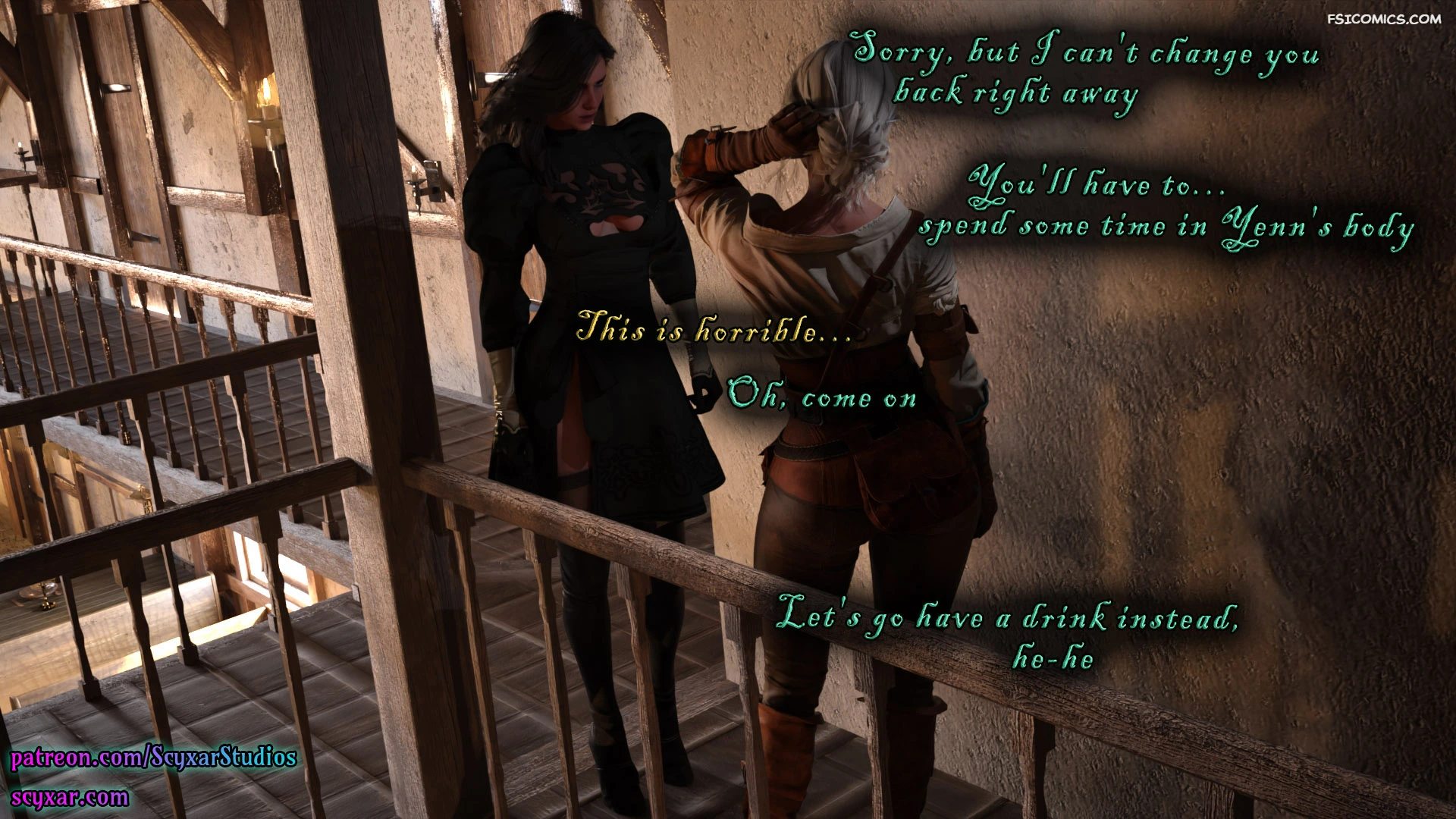 card debt geralts transformation into yennefer chapter 8 geralts path scyxar studios 074 - FSIComics card debt geralts transformation into yennefer chapter 8 geralts path scyxar studios 074 - FSIComics