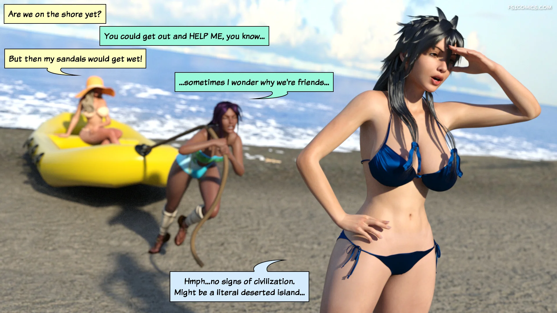 coronation into hardcore sex squarepeg3d 001 - FSIComics