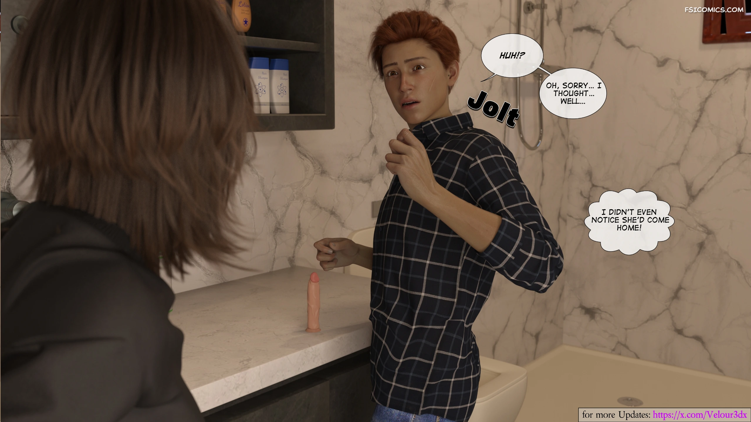 curious roommates chapter 1 velour3dx 020 - FSIComics curious roommates chapter 1 velour3dx 020 - FSIComics