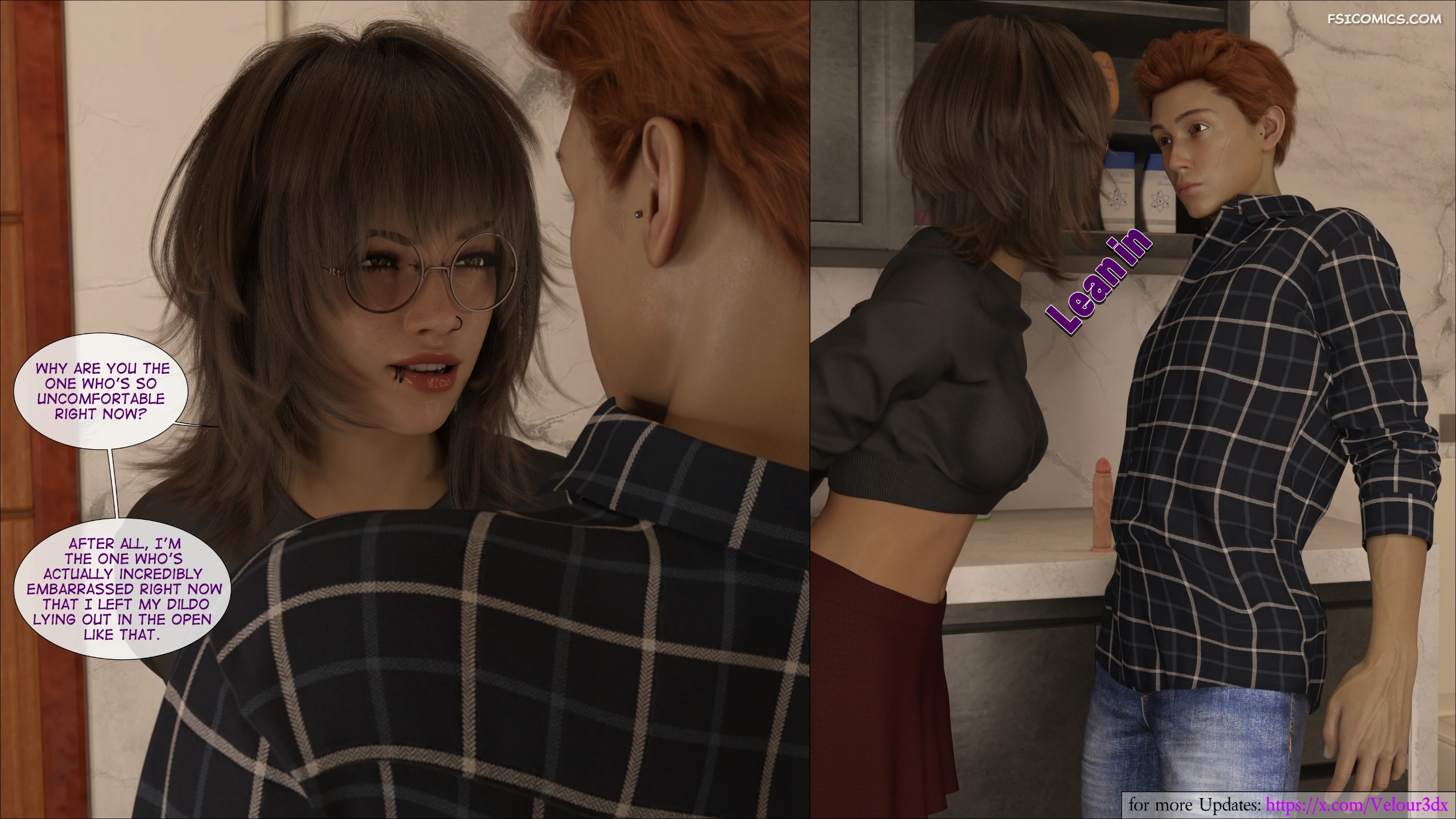 curious roommates chapter 1 velour3dx 021 - FSIComics curious roommates chapter 1 velour3dx 021 - FSIComics