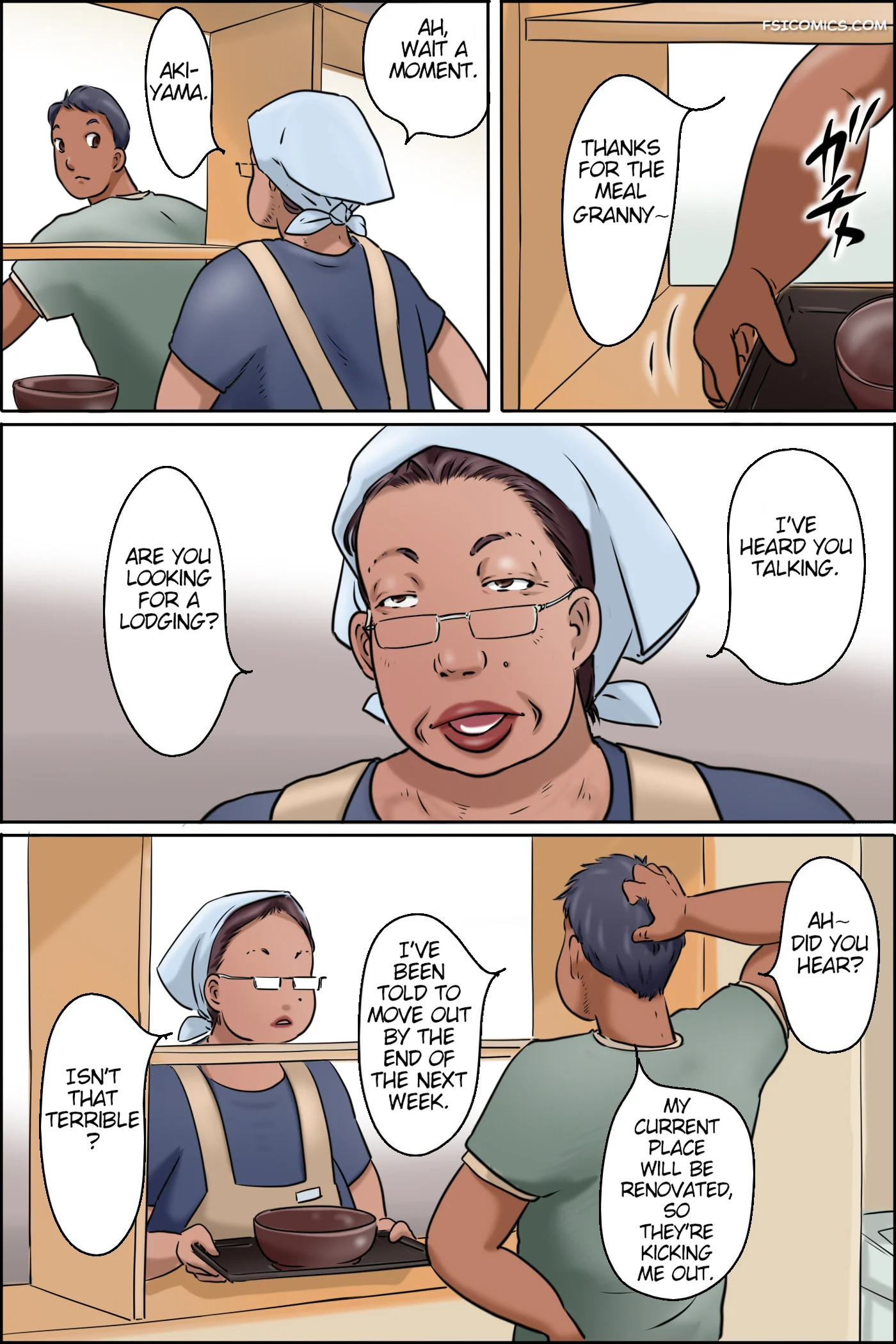 granny from the school cafeteria zenmai kourogi 003 - FSIComics granny from the school cafeteria zenmai kourogi 003 - FSIComics