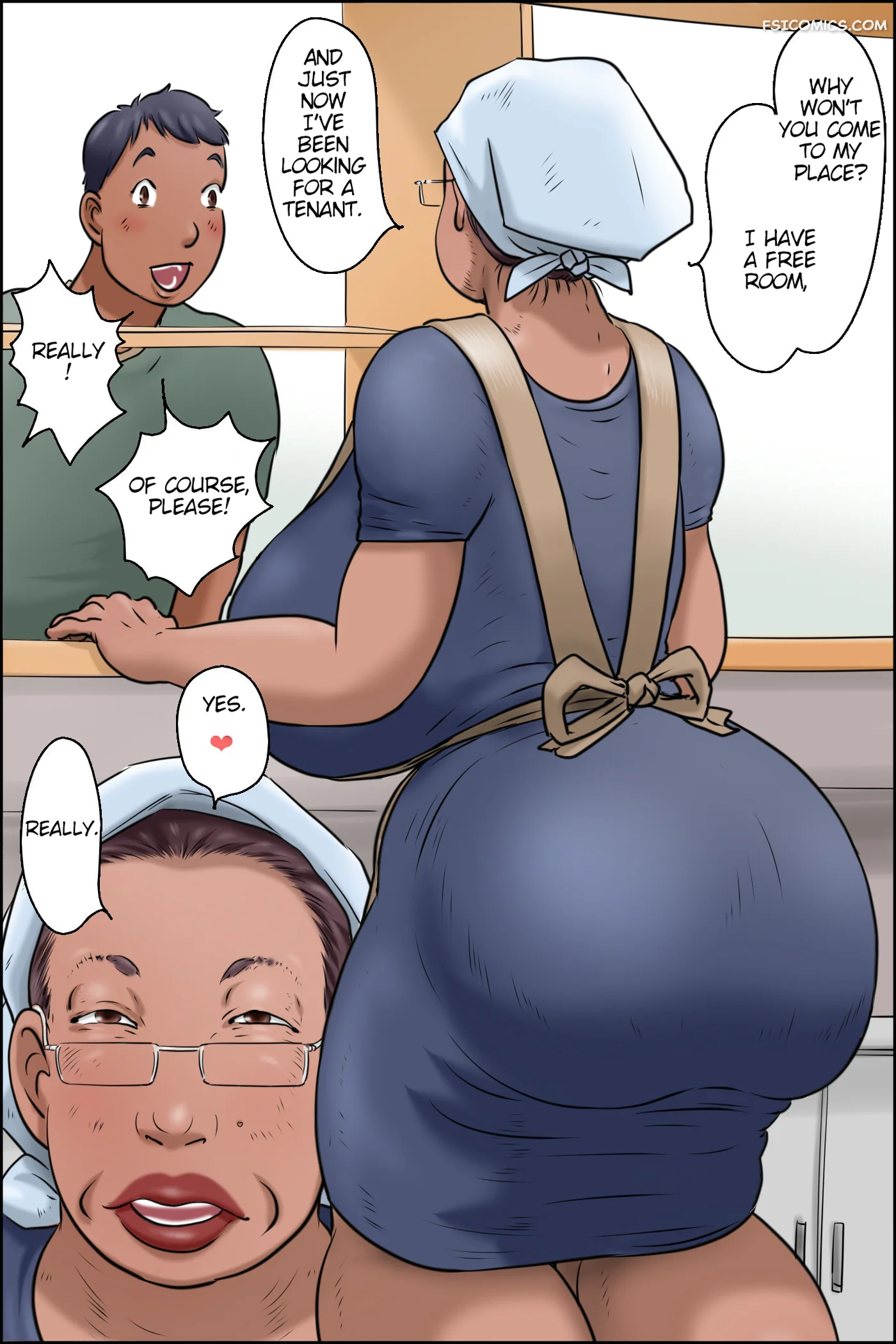 granny from the school cafeteria zenmai kourogi 004 - FSIComics granny from the school cafeteria zenmai kourogi 004 - FSIComics
