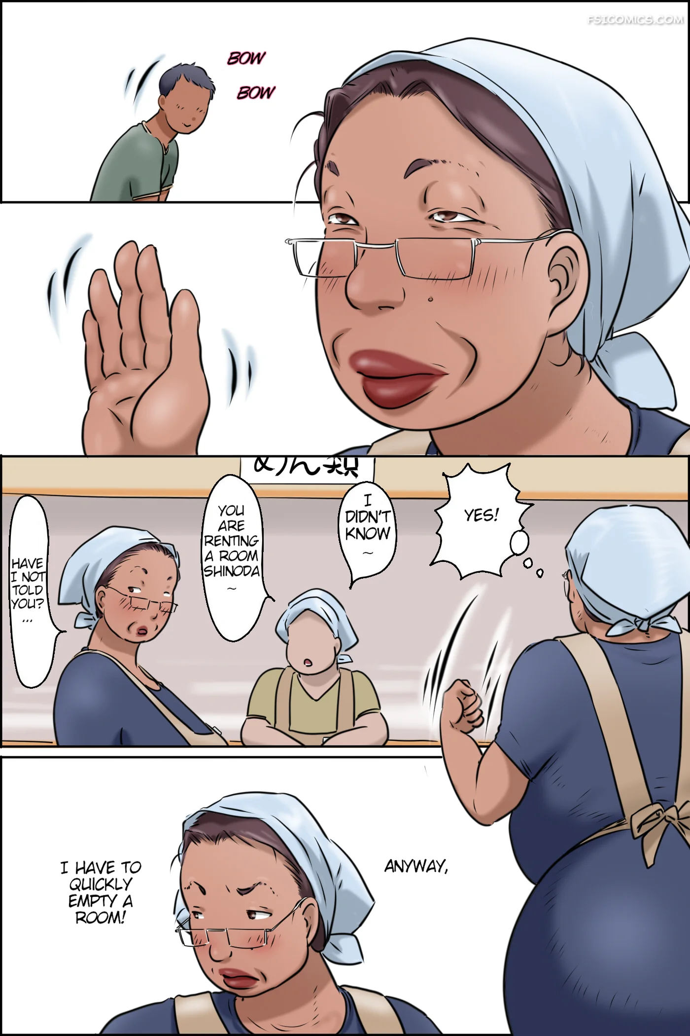 granny from the school cafeteria zenmai kourogi 007 - FSIComics granny from the school cafeteria zenmai kourogi 007 - FSIComics