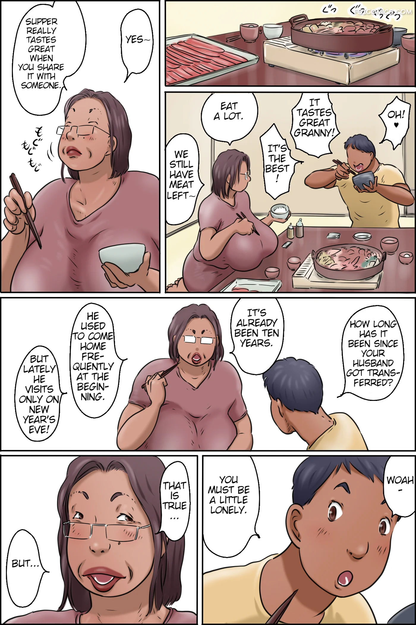 granny from the school cafeteria zenmai kourogi 013 - FSIComics granny from the school cafeteria zenmai kourogi 013 - FSIComics