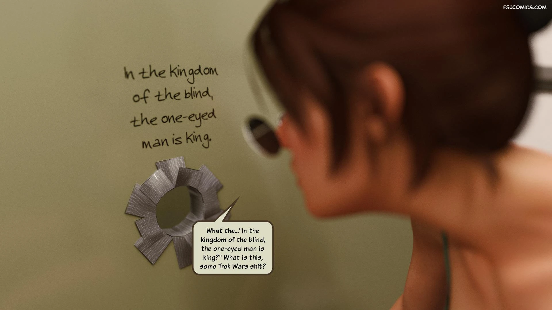 lara croft and korra are unconventional squarepeg3d 022 - FSIComics